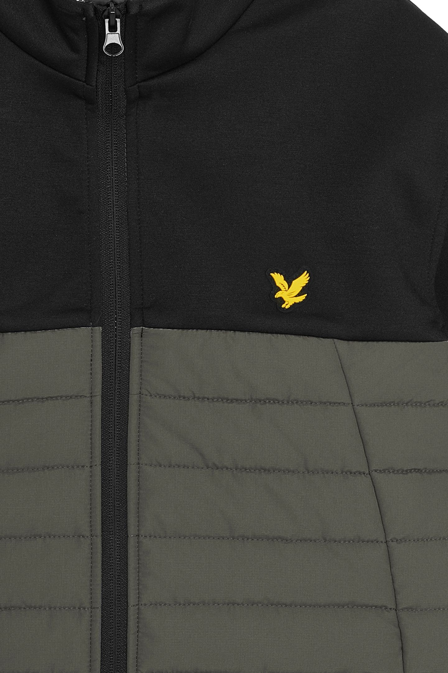 SPORTS FLEECE HYBRID JACKET JET BLACK/GRANITE 7