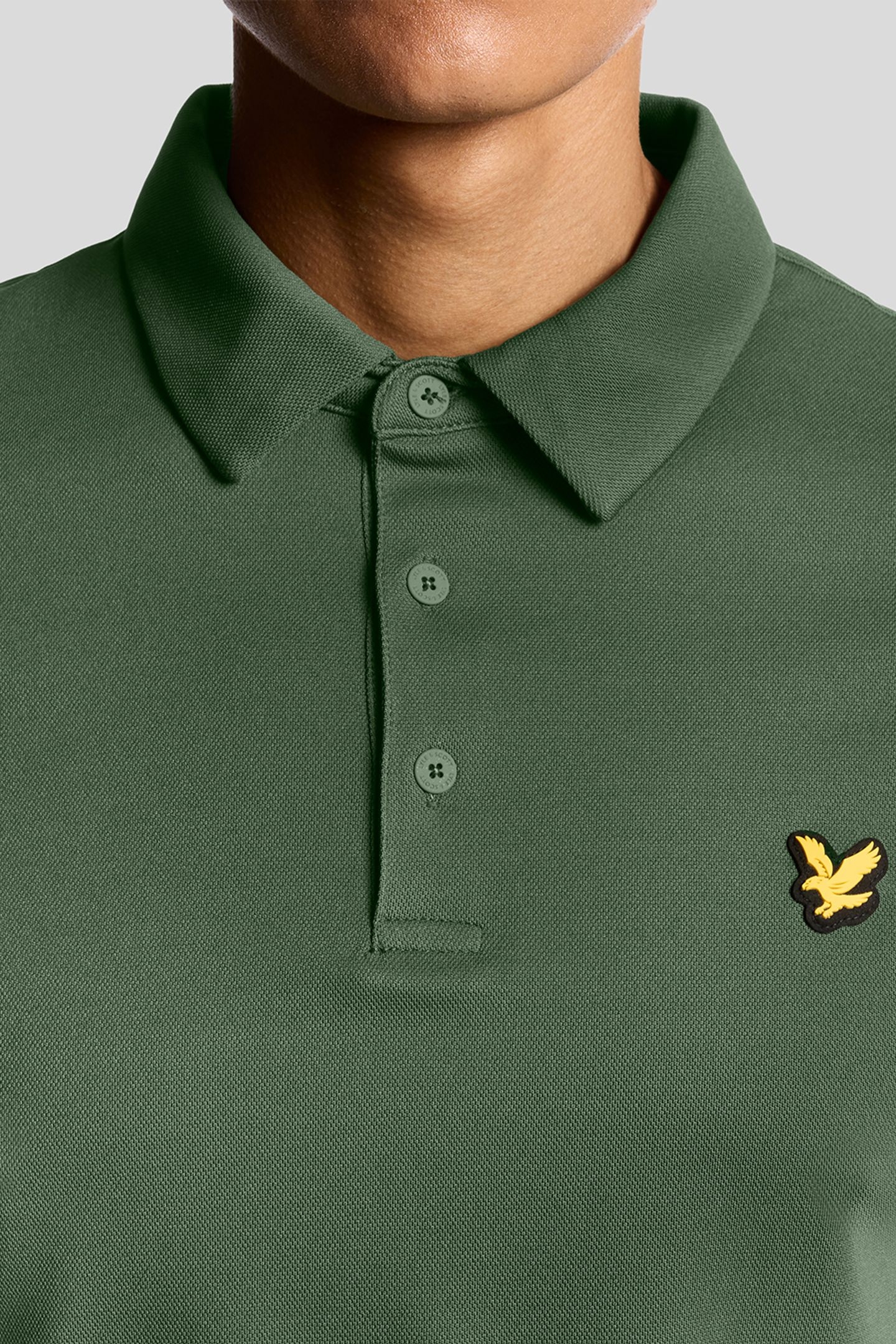 GOLF TOUR POLO SHIRT CACTUS GREEN 6