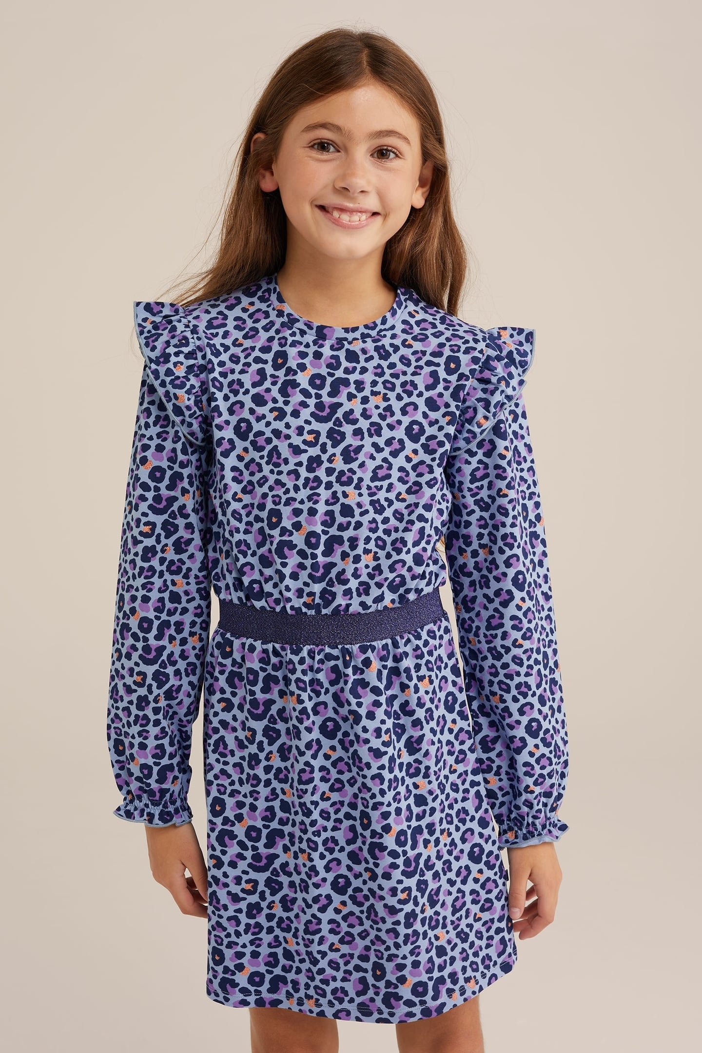 DRESS MID LENGTH LIGHT BLUE 1