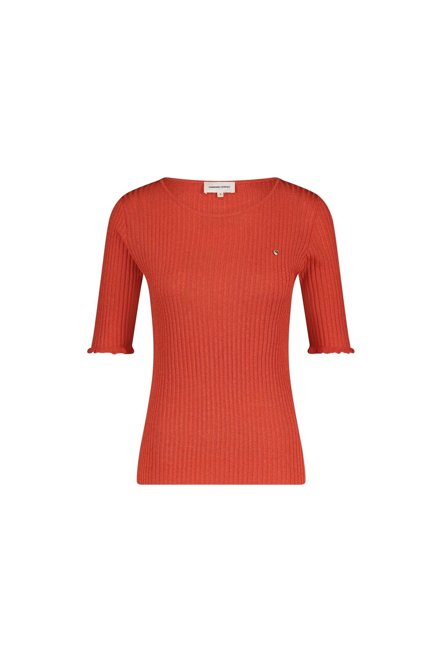 GEMMA SHORT SLEEVE TANGERINE 4