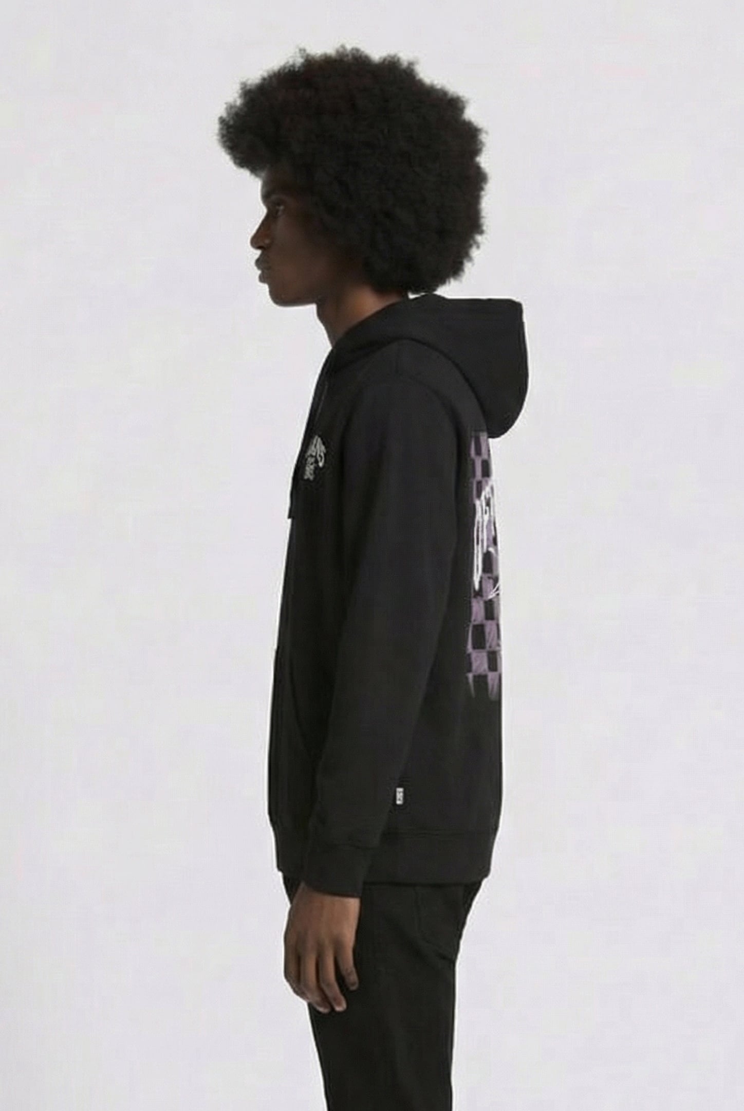 CHECKER LOGO GFX LOOSE PO BLACK 3