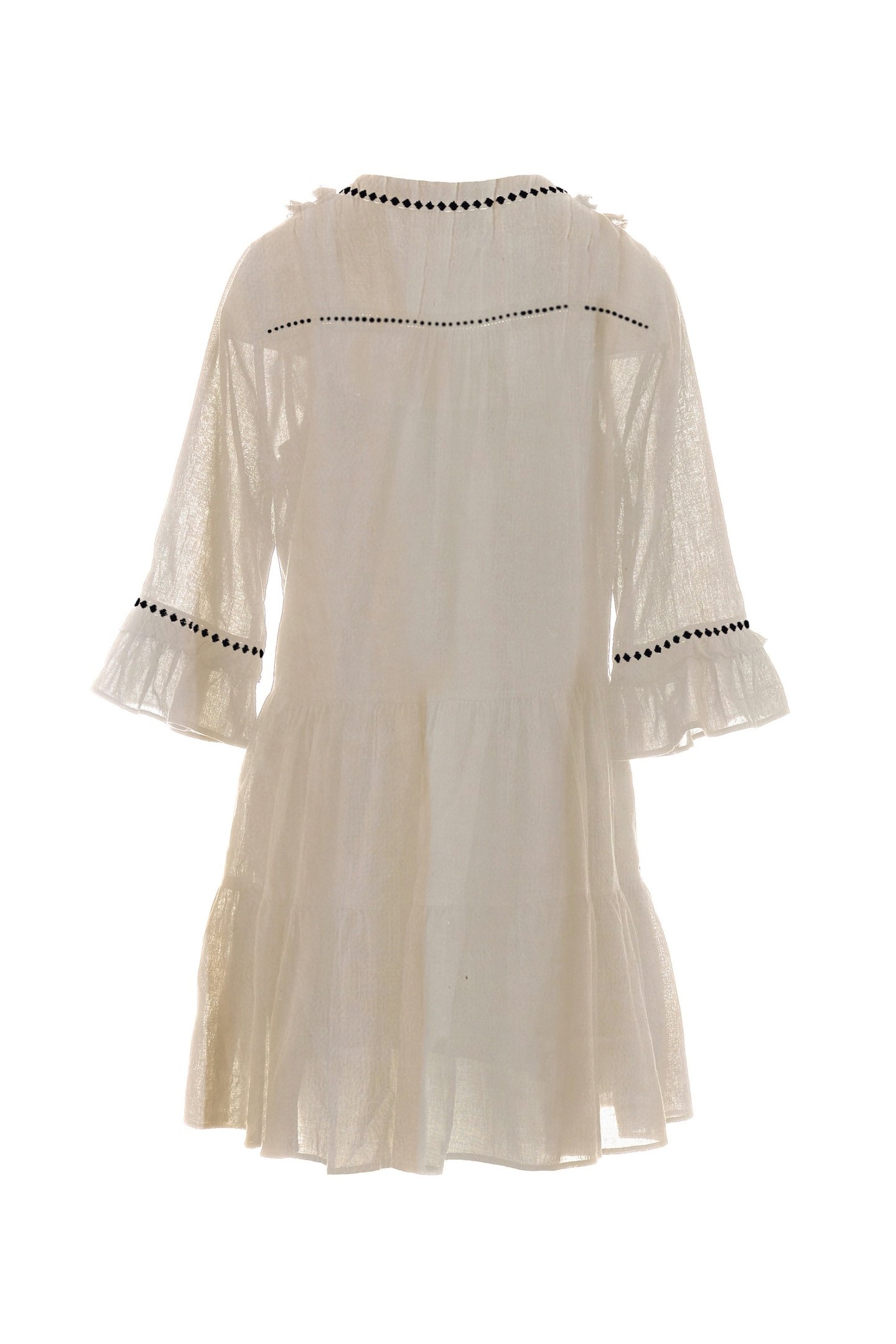 EFISTO SHORT DRESS GAZE OFFWHITE 2