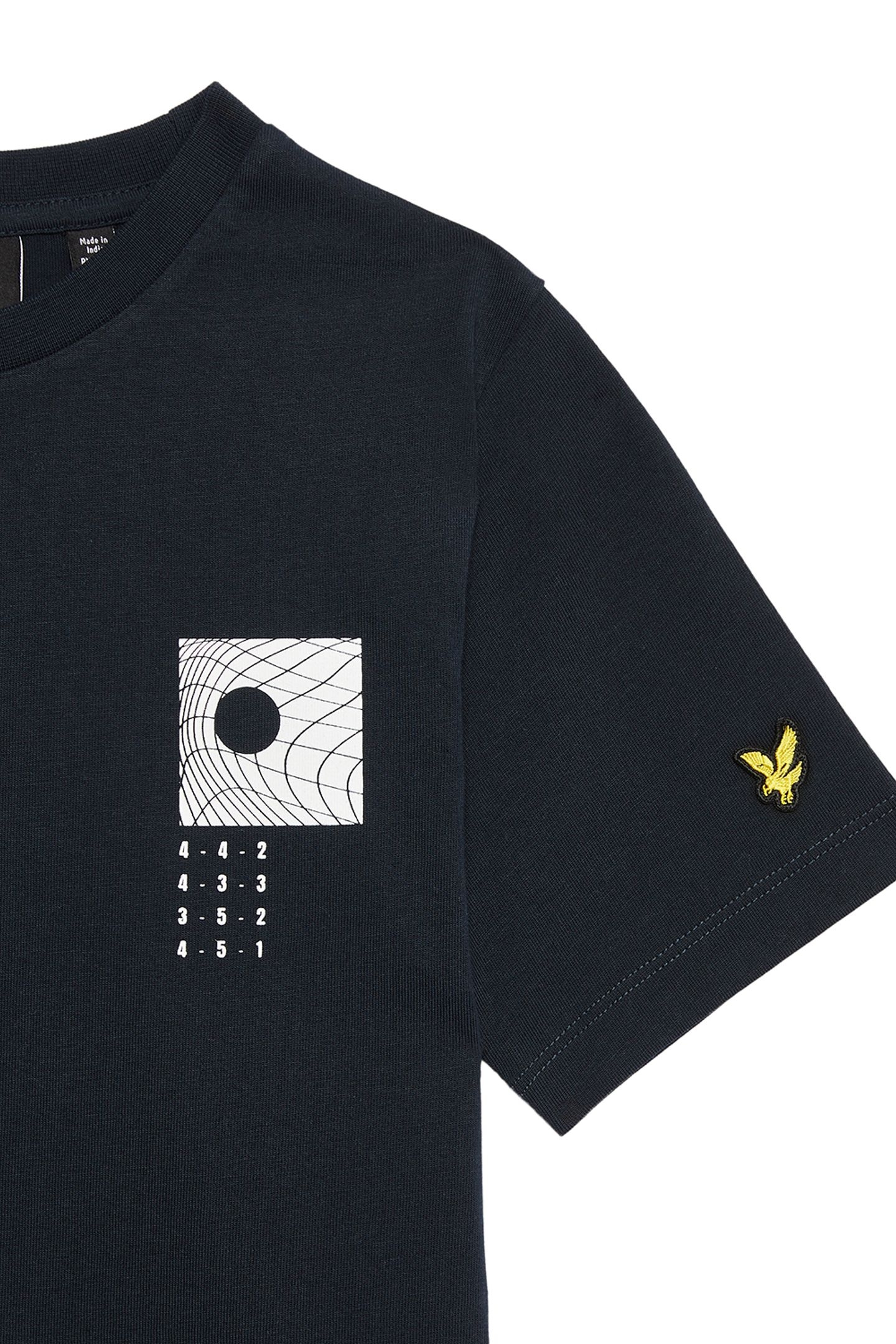 DISRUPT GRAPHIC PRINT T-SHIRT DARK NAVY 4