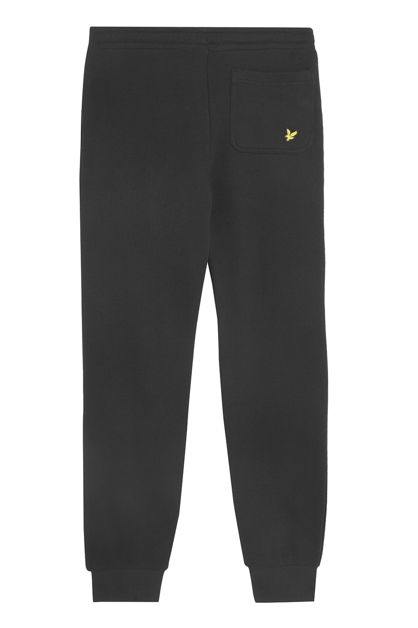 SCRIPT EMBROIDERED SWEATPANT JET BLACK 2