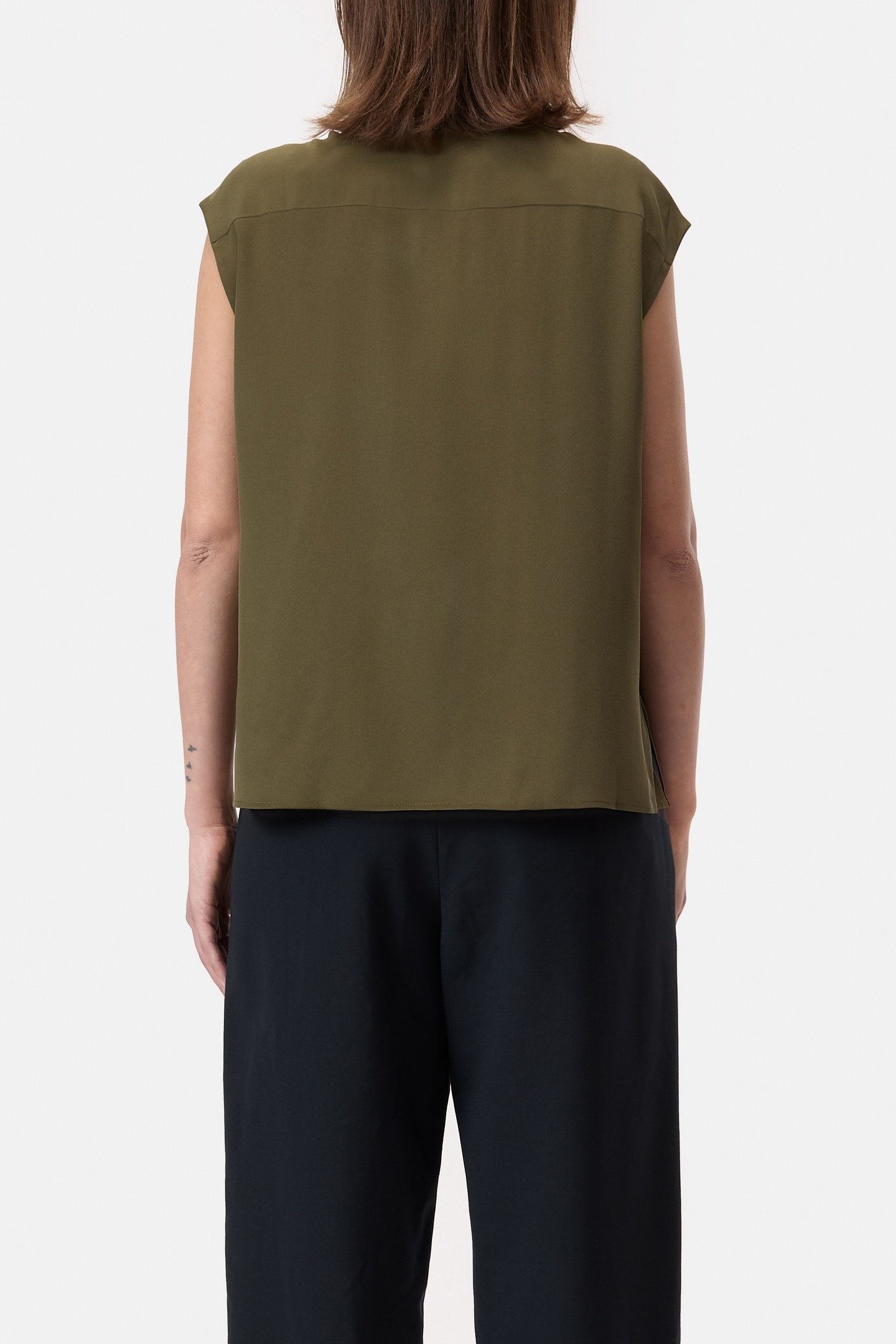 SLEEVELESS BOWTIE TOP VER GREEN 4