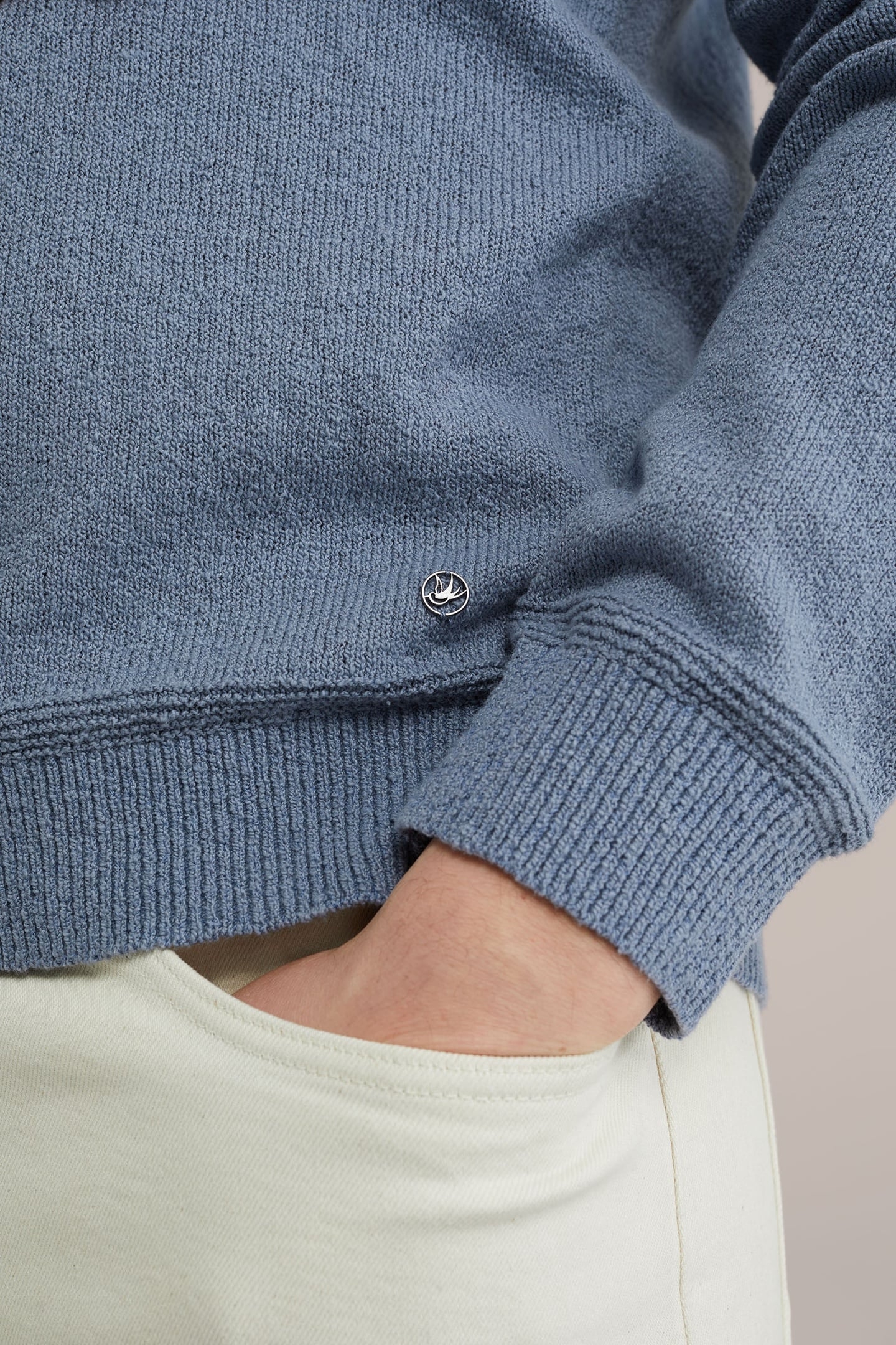 PULLOVER GREYISH BLUE 6