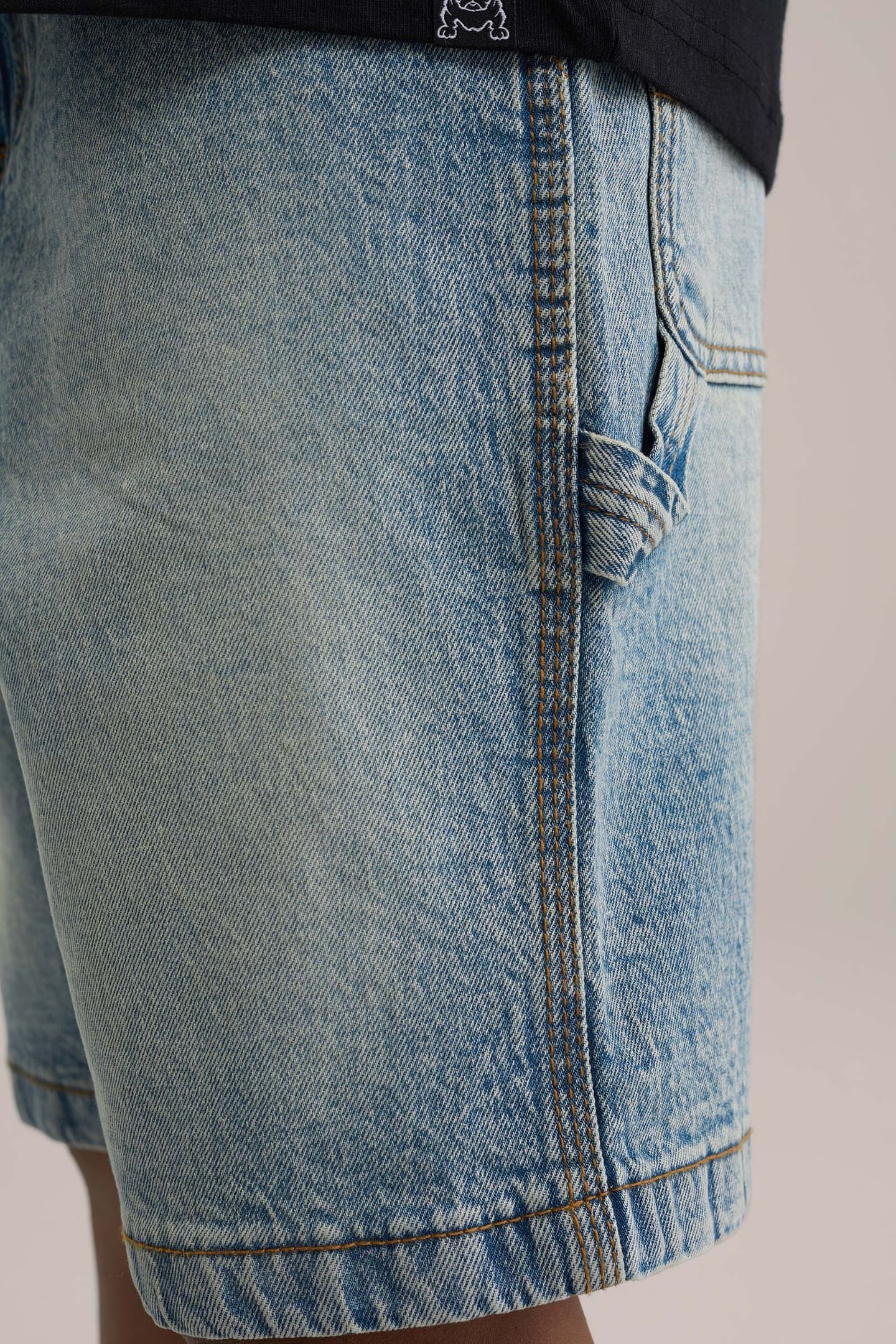 5-POCKET MID WAIST BLUE 7