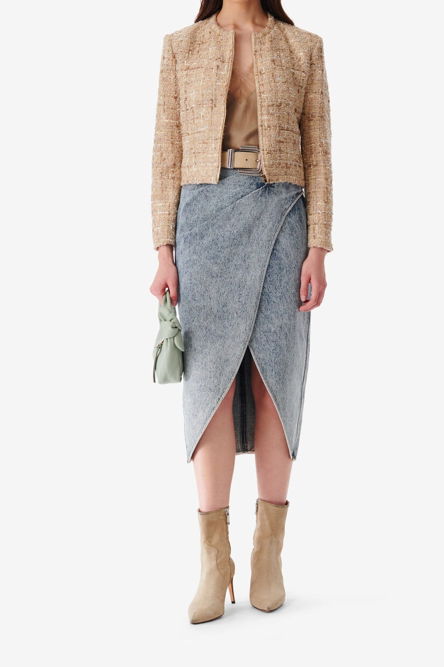 TOGO JACKET MIXED BEIGE 1