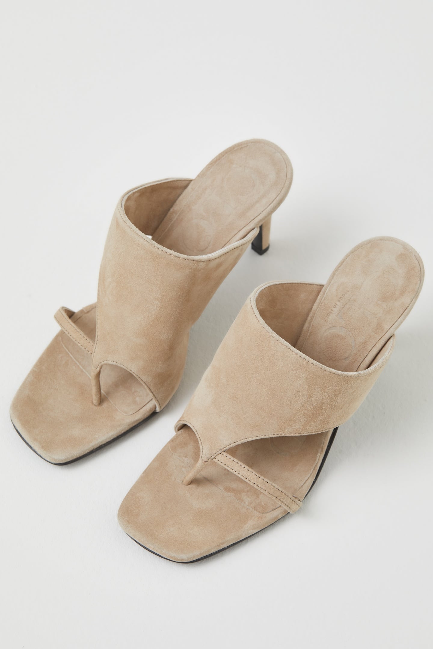 MULE SHOES PLASTER BEIGE 2