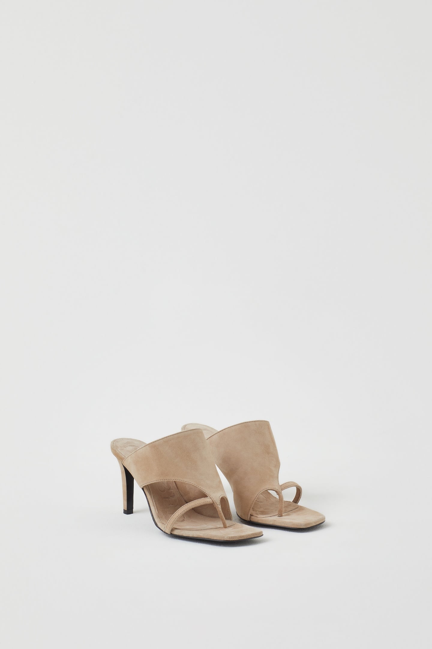 MULE SHOES PLASTER BEIGE 4