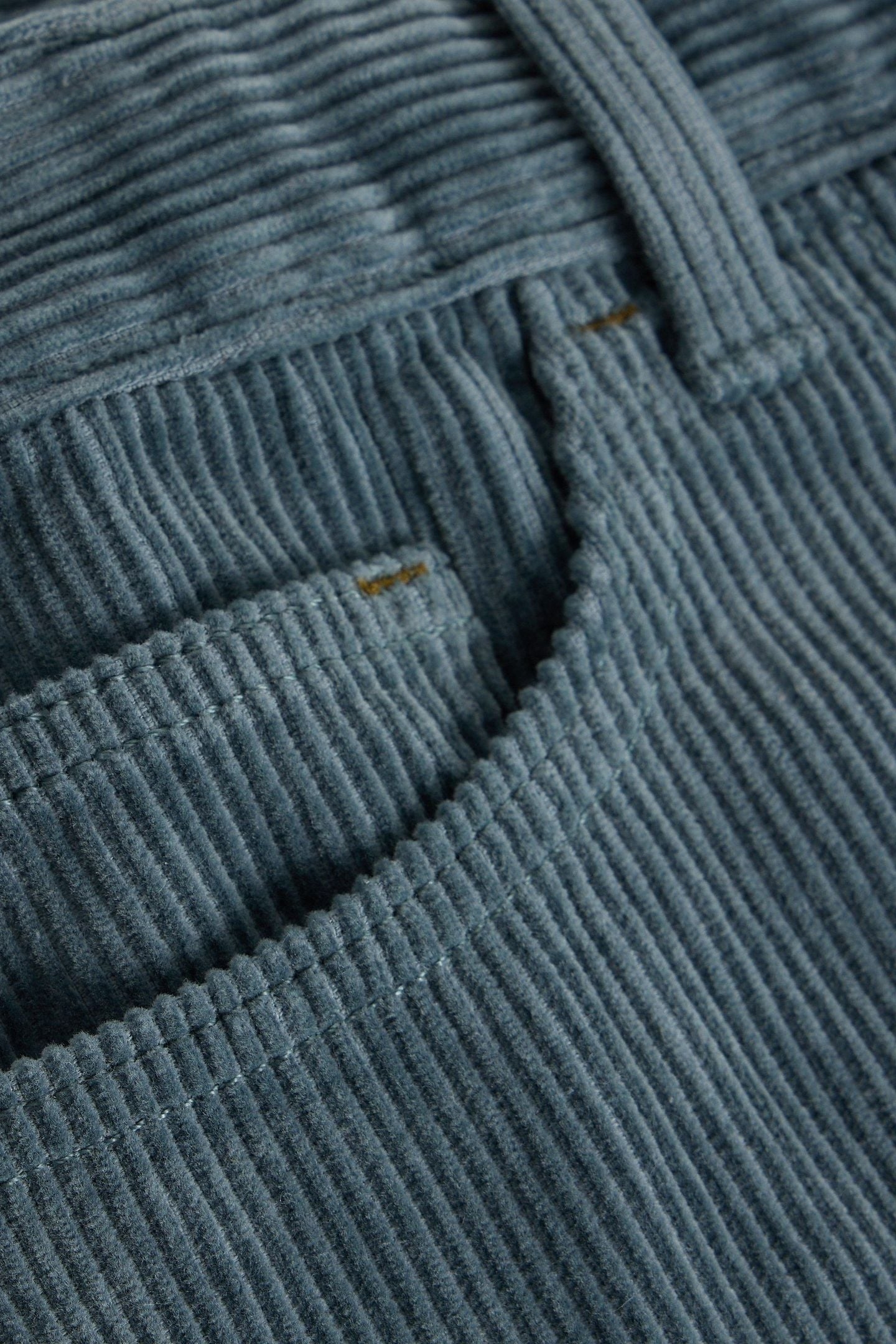 TIA CORD SKIRT DUSTY BLUE 5