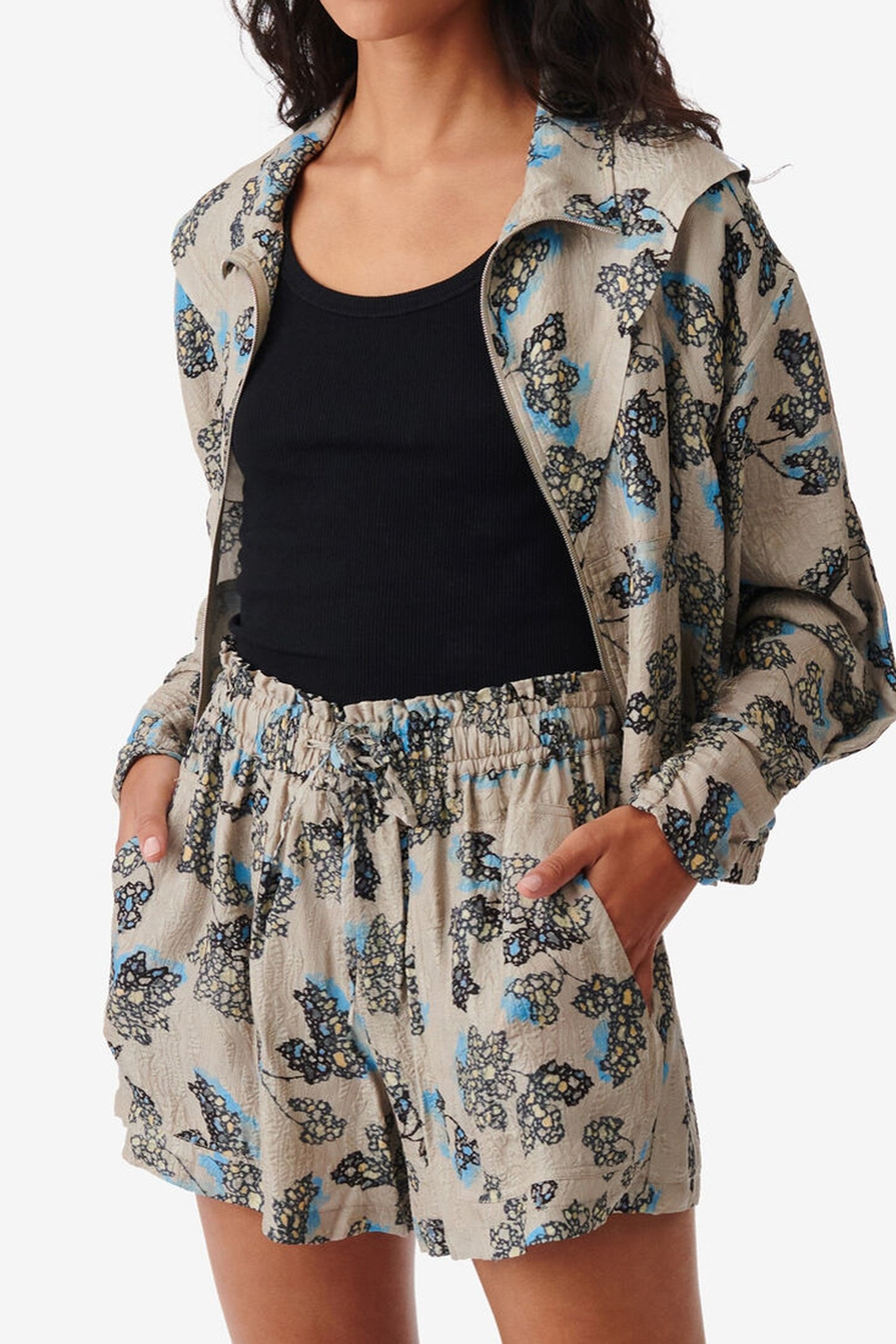 SOMIA JACKET BEIGE MULTICO 1