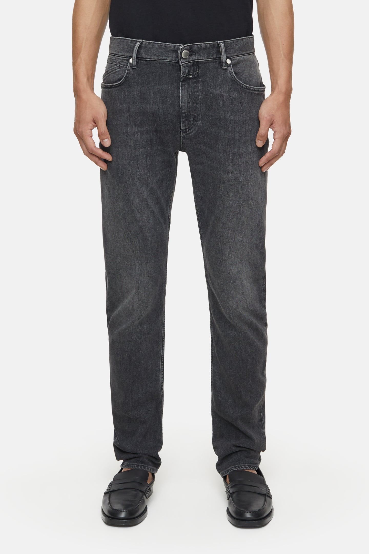 UNITY SLIM JEANS DARK GREY 1