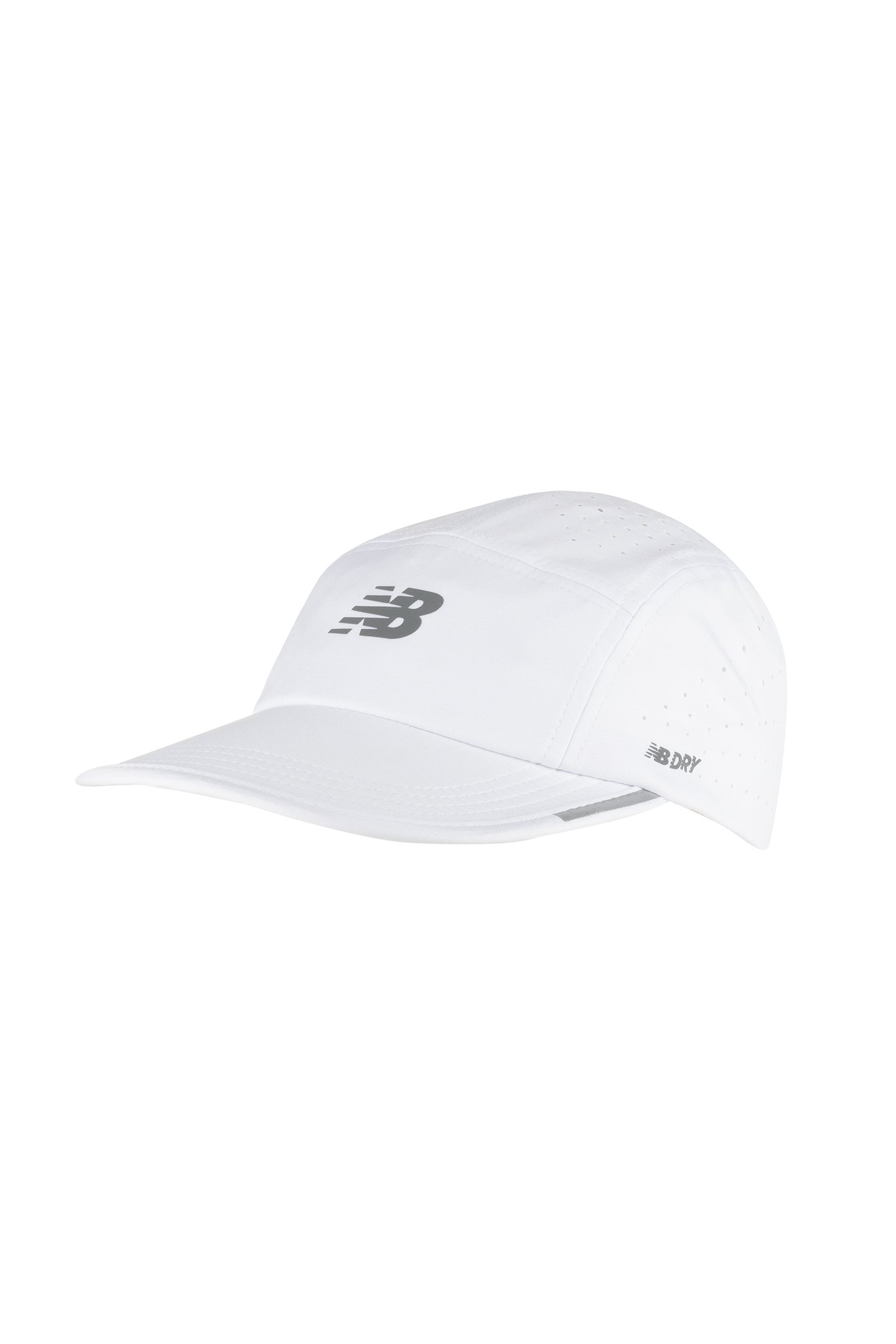 UNISEX 5 PANEL PRO RUN HAT WHITE (WT) 1