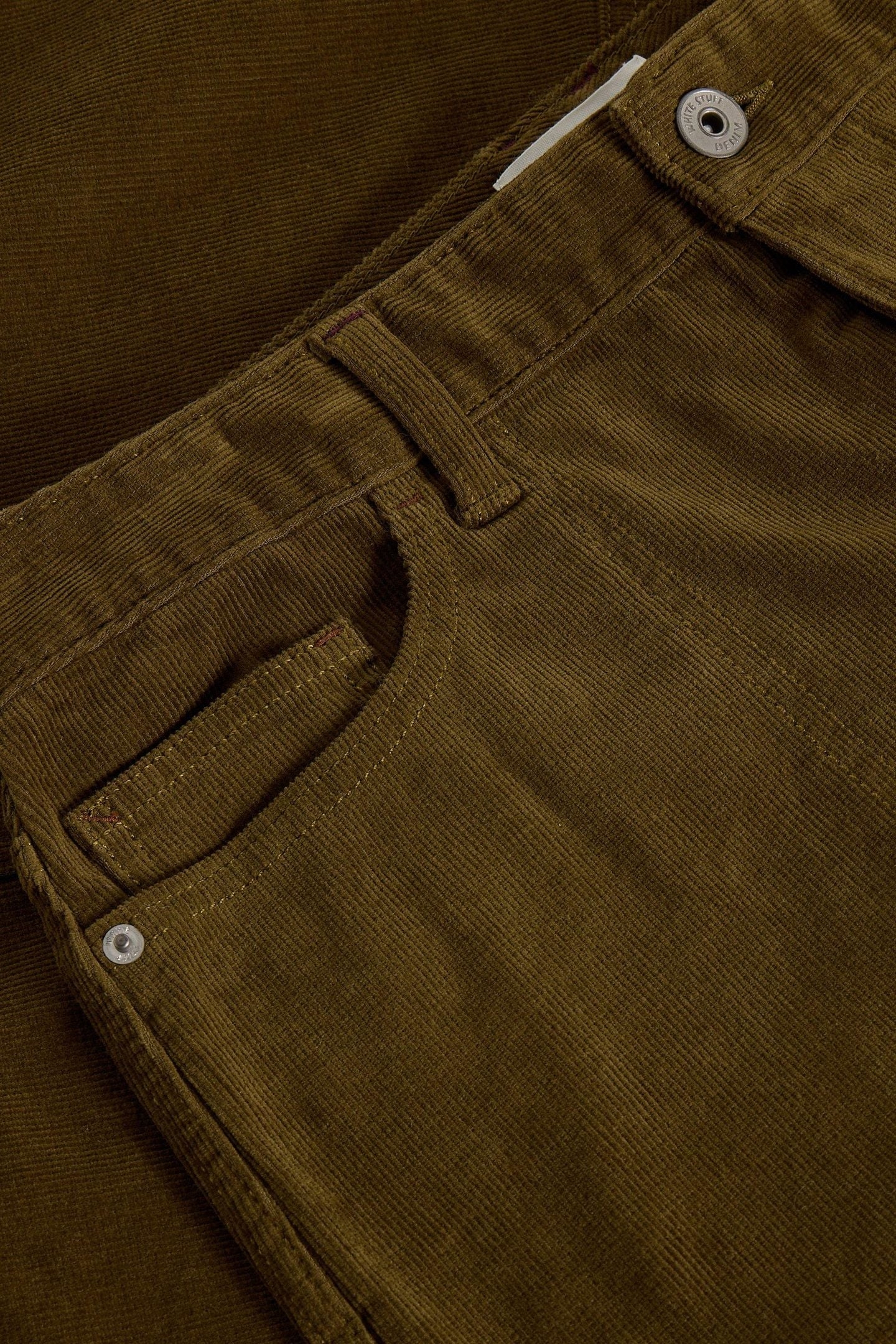 TIA CORD SKIRT KHAKI GREEN 4