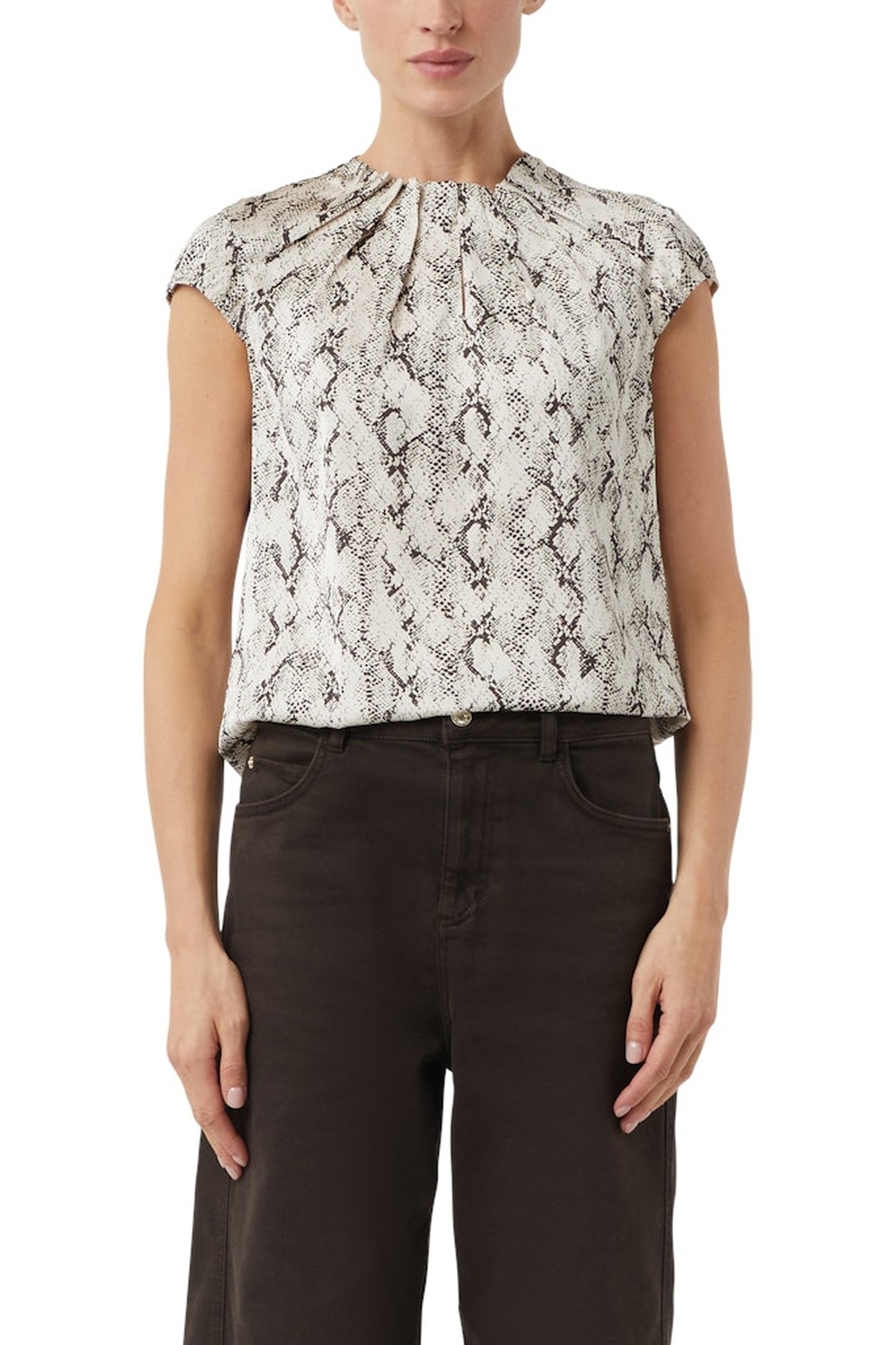 COMMA BLOUSES GREY 1