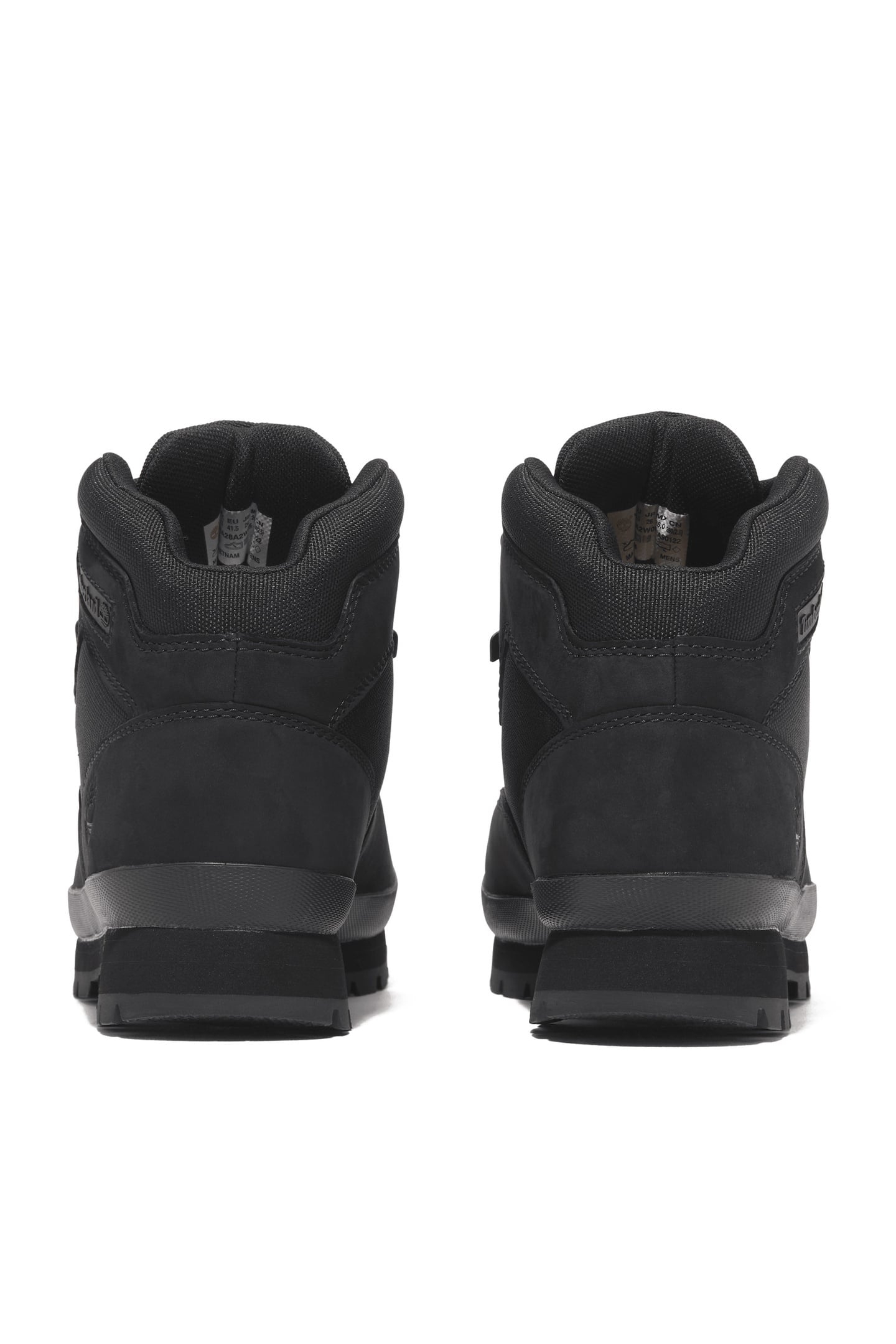 EURO HIKER MID LACE UP BOOT BLACK NUBUCK 6