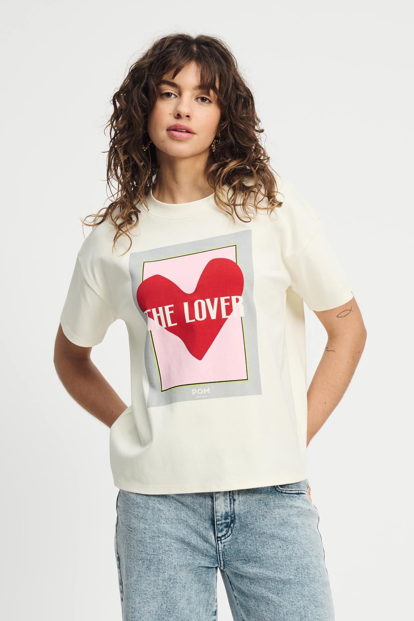 TSHIRT - THE LOVER WHITE 1