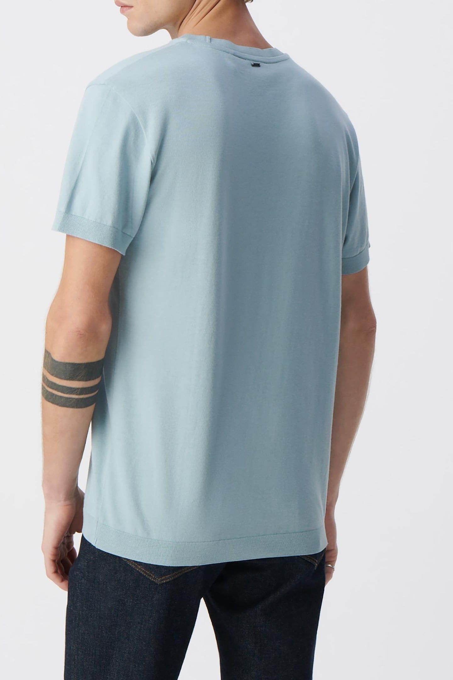 HORIZON COTTON MODAL CREW NECK T-SHIRT 3