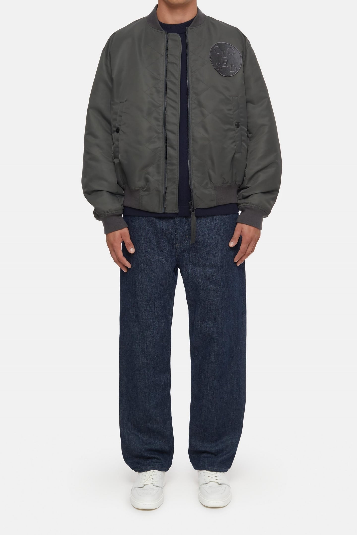 BOMBER JACKET CHARCOAL 1