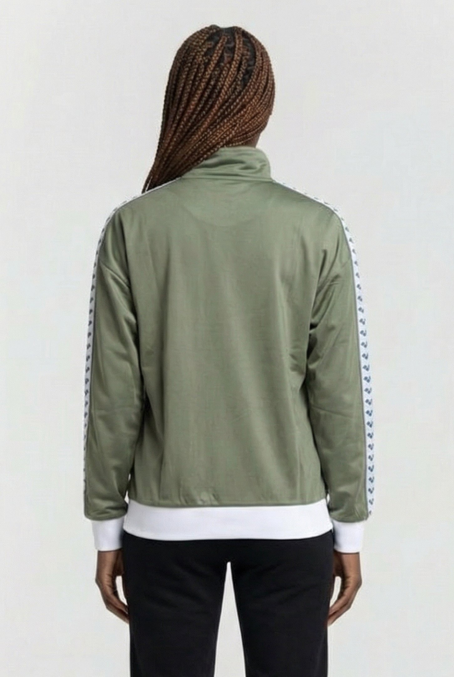 UNISEX TEAM JACKET OVERSIZE ARMY WHITE ARMY 3