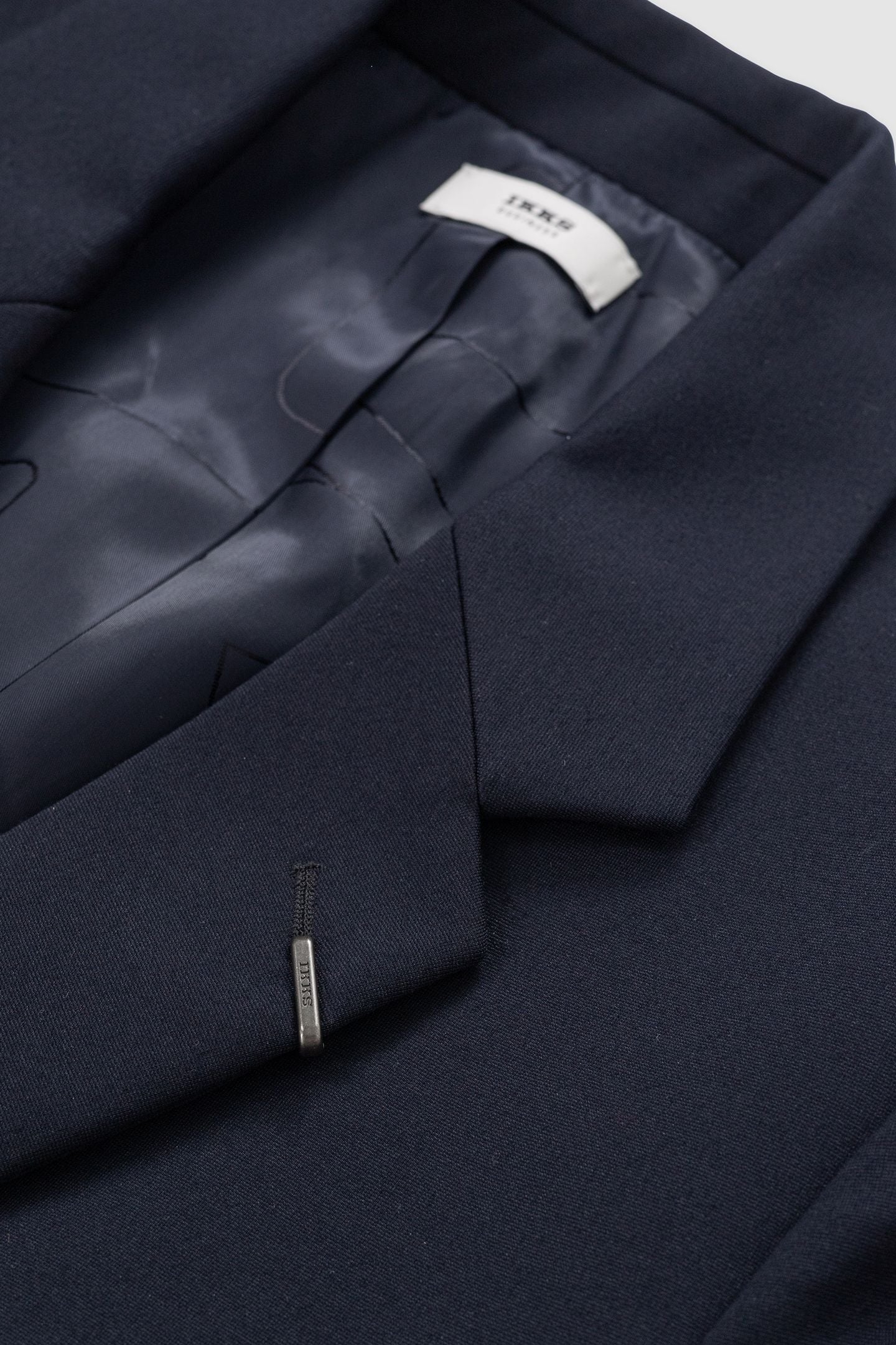 NAVY MILANO KNIT LOOSE SUIT JACKET 8