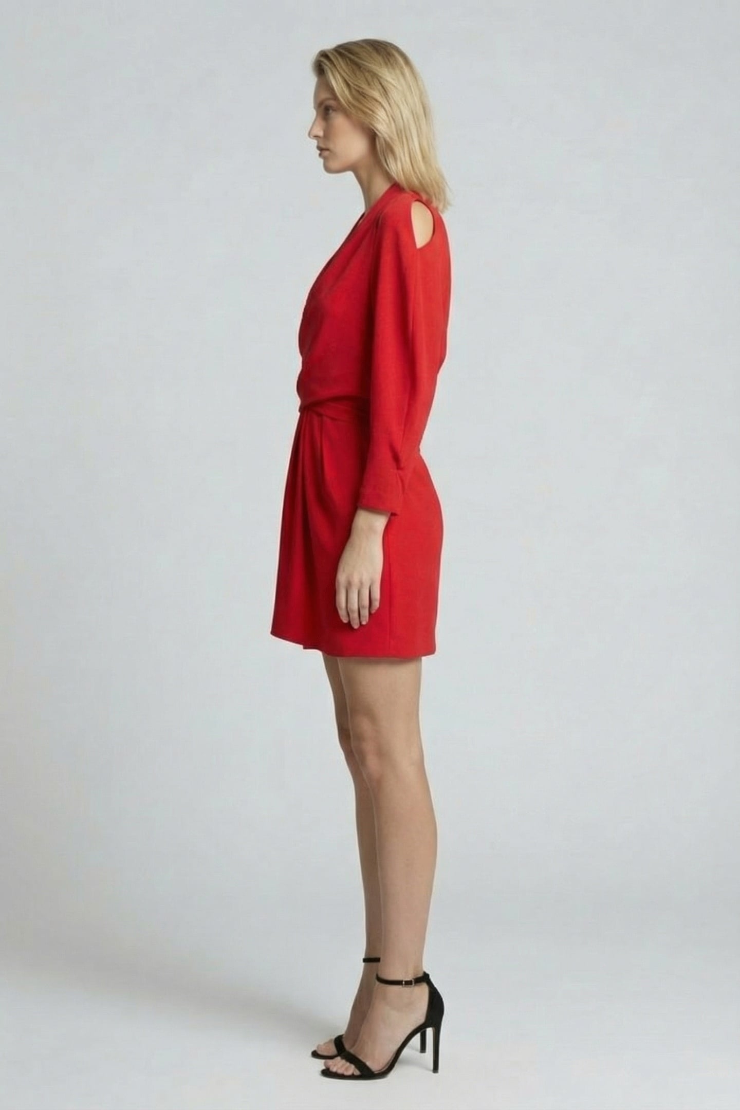 KATIE DRESS CARDINAL RED 3