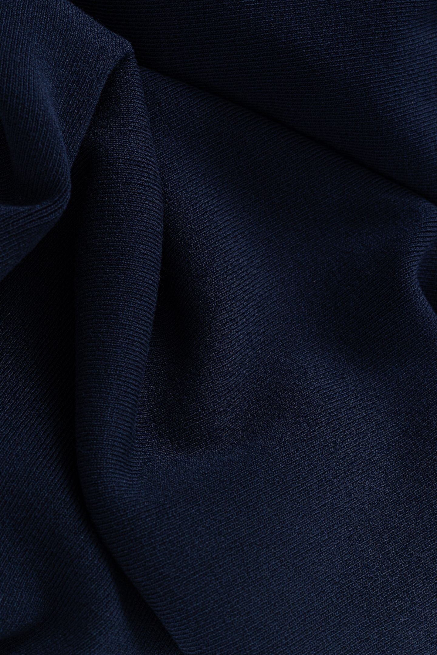 NAVY KNIT TUBE DRESS WITH SIDE CUT-OUTS 7