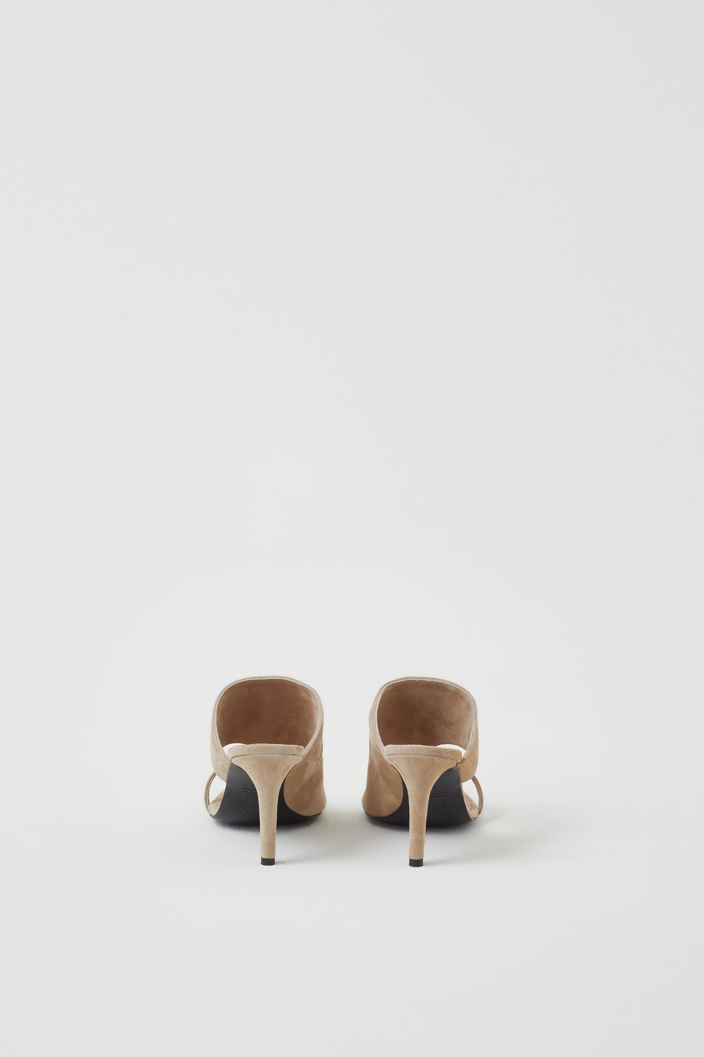 MULE SHOES PLASTER BEIGE 5