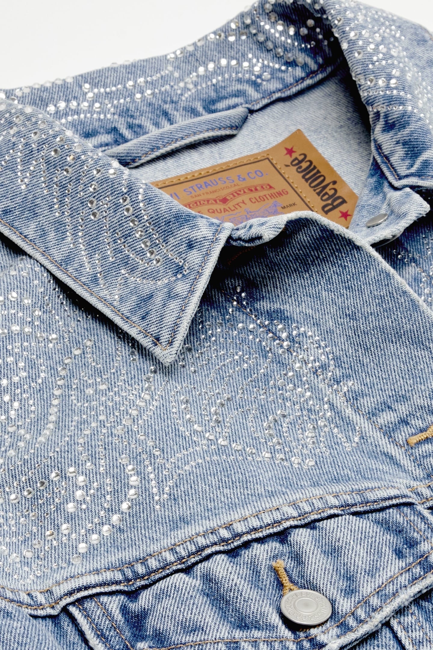 SHRUNKEN 90S NO PLEAT WESTERN CRYSTAL TR 8