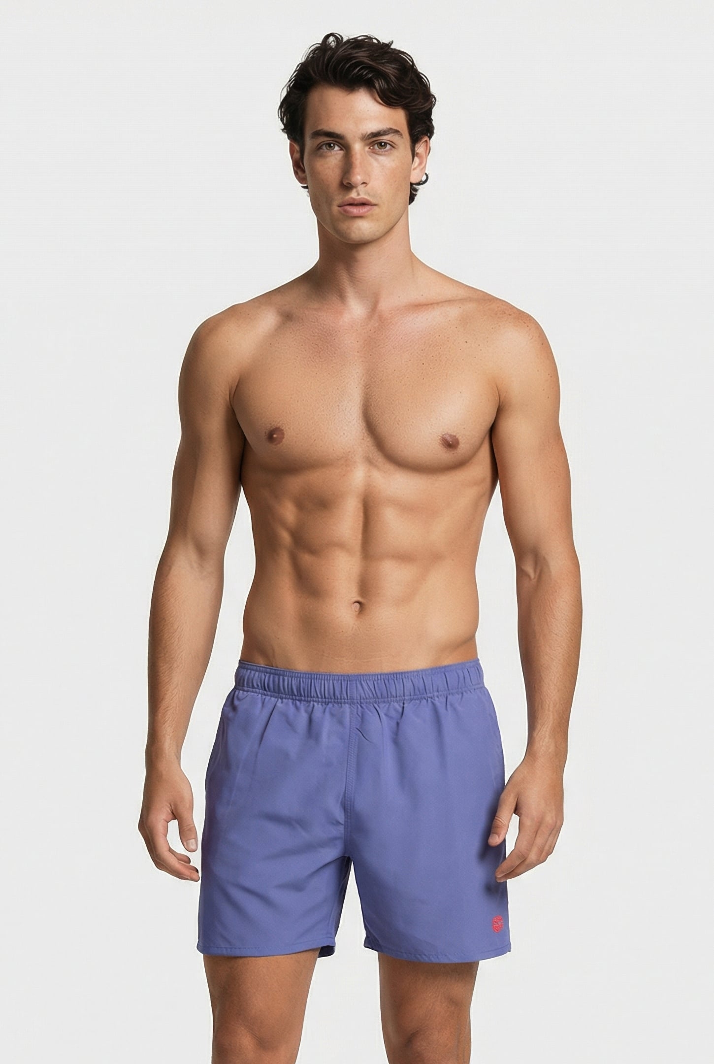 FUNDAMENTALS BOXER R PURPLE BLUE-FLUO RED 1