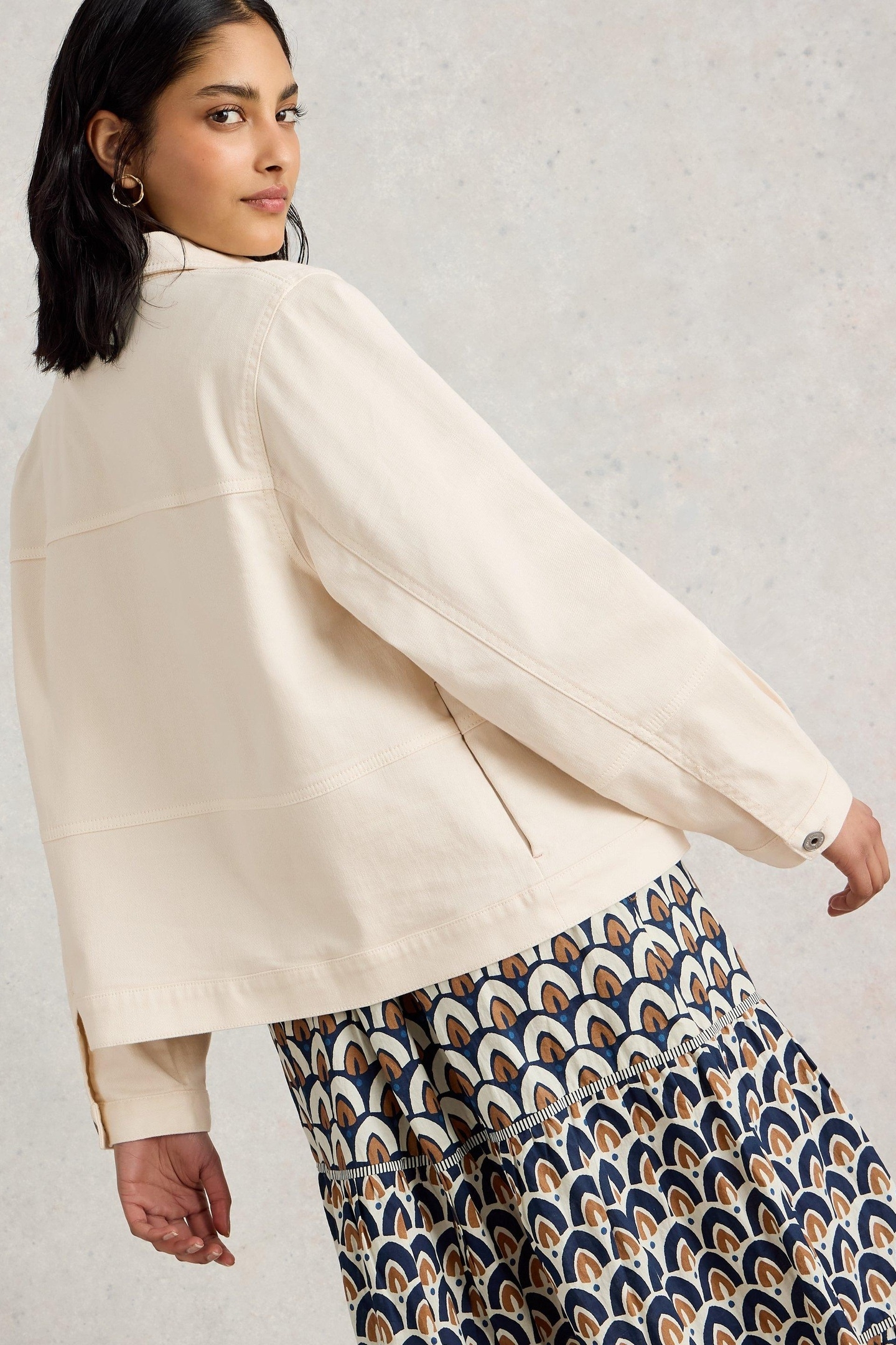 CAMILLE DENIM JACKET LIGHT NATURAL 3