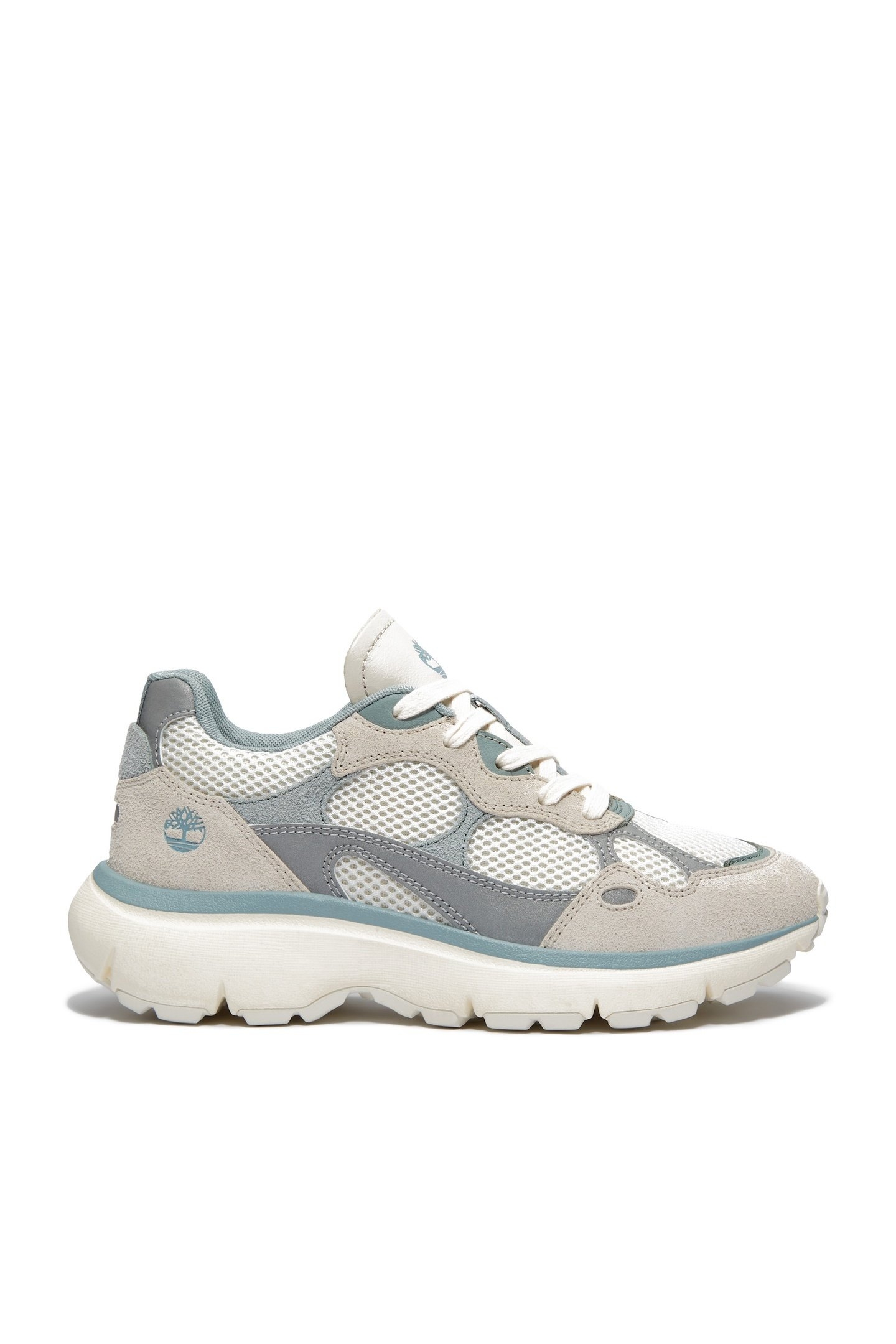 HAZEL LANE LOW LACE UP SNEAKER NATURAL MESH LIGHT BLUE 1