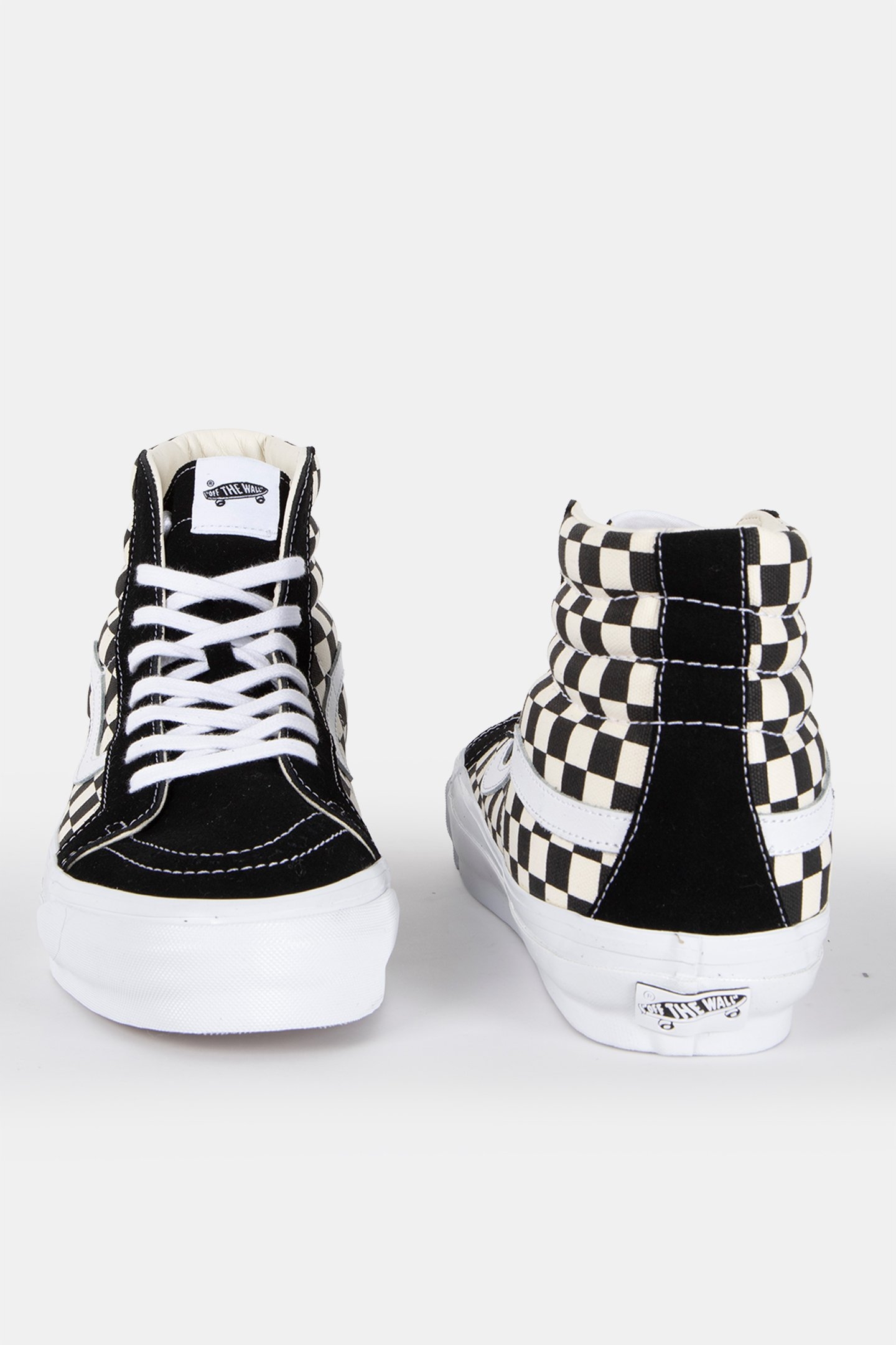 UNISEX LX SK8-HI REISSUE 38 CHECKERBOARD BLACK/OFF WHITE 3