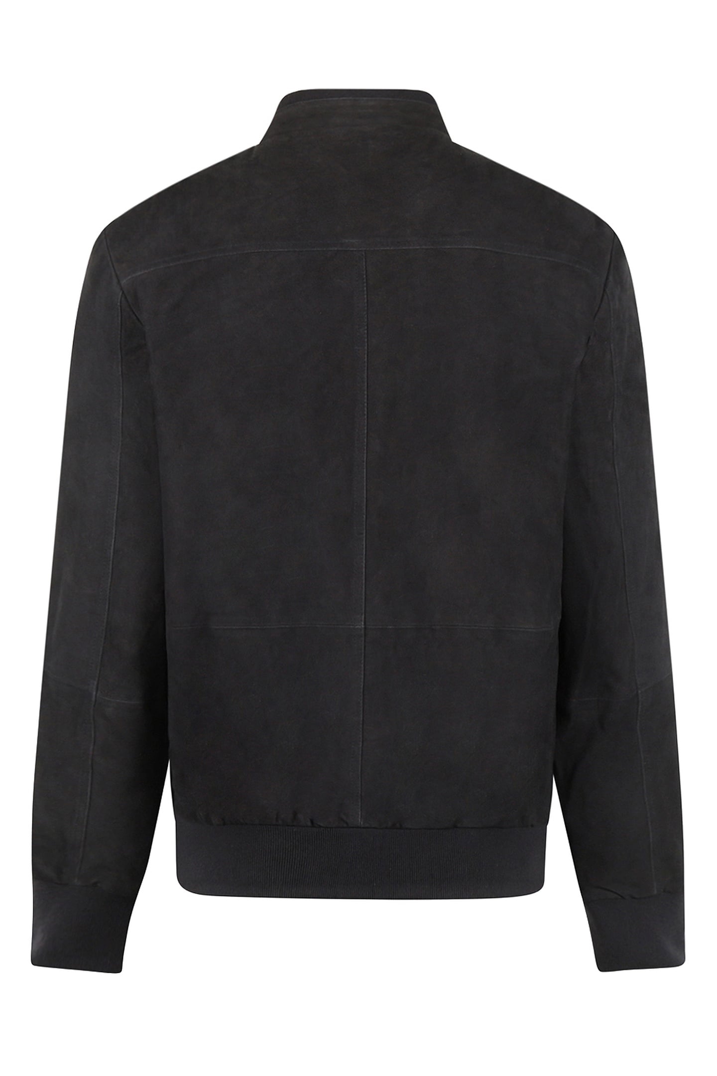 SUEDE BOMBER JACKET NAVY 5