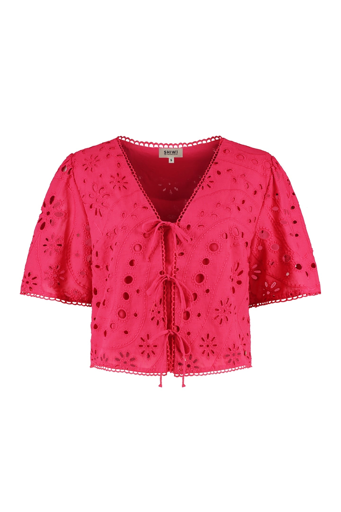 IMKE TOP PAISLEY BRODERIE RED PAISLEY BRODERIE 6