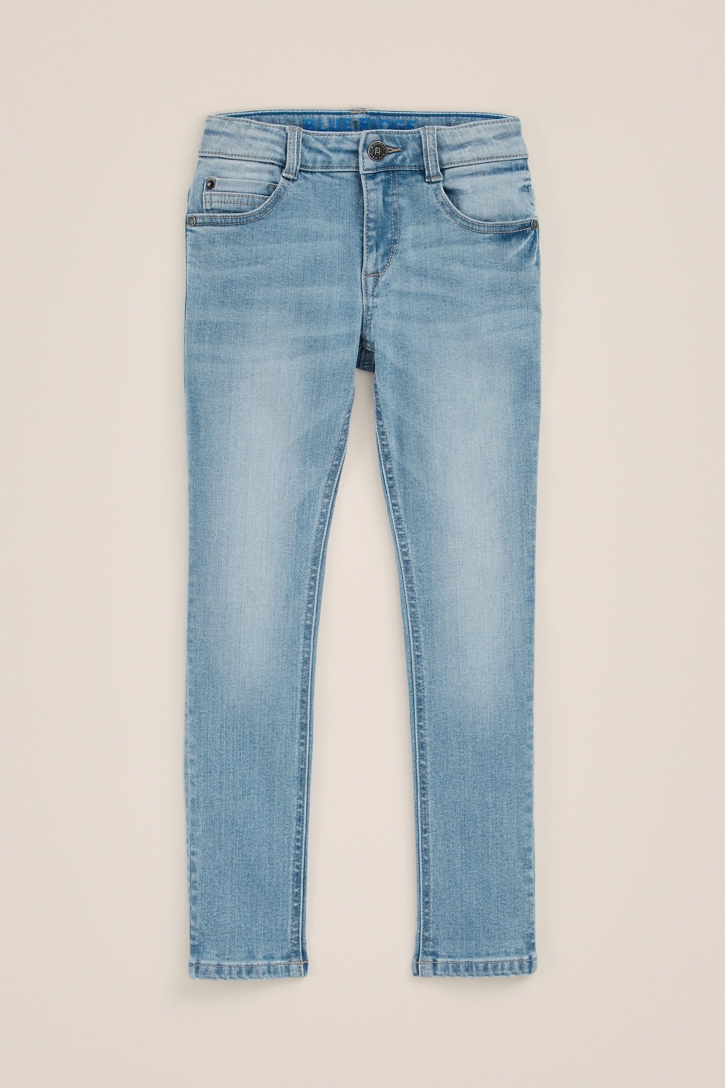 5-POCKET MID WAIST LIGHT BLUE 4