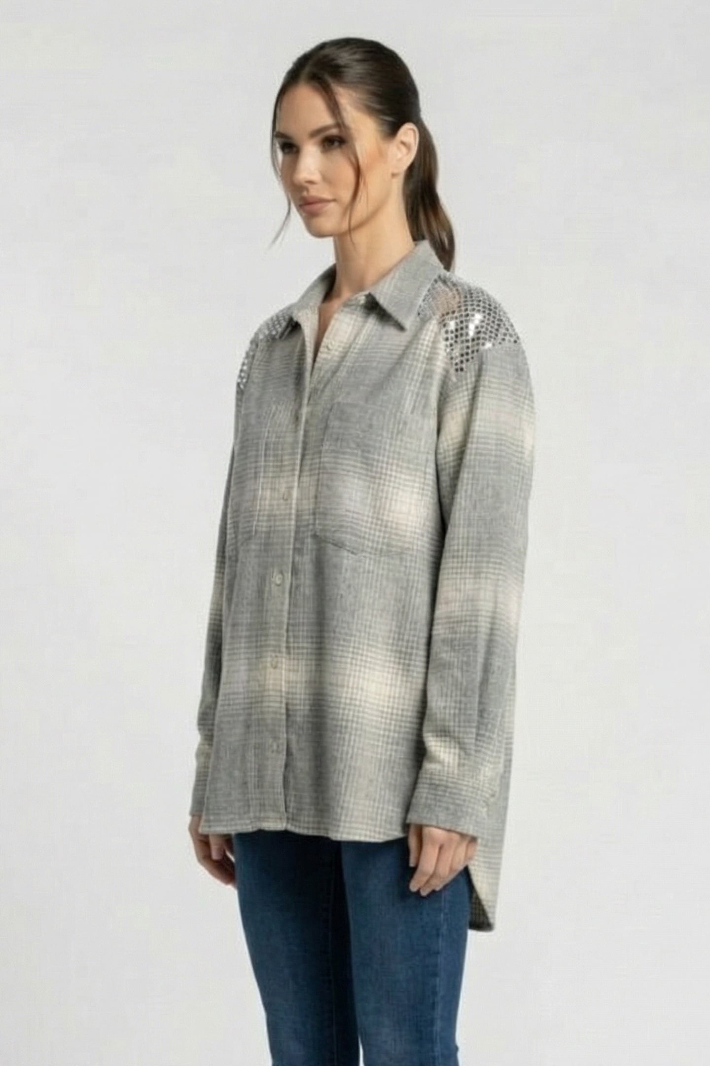 JOYE SHIRT LIGHT GREY 3