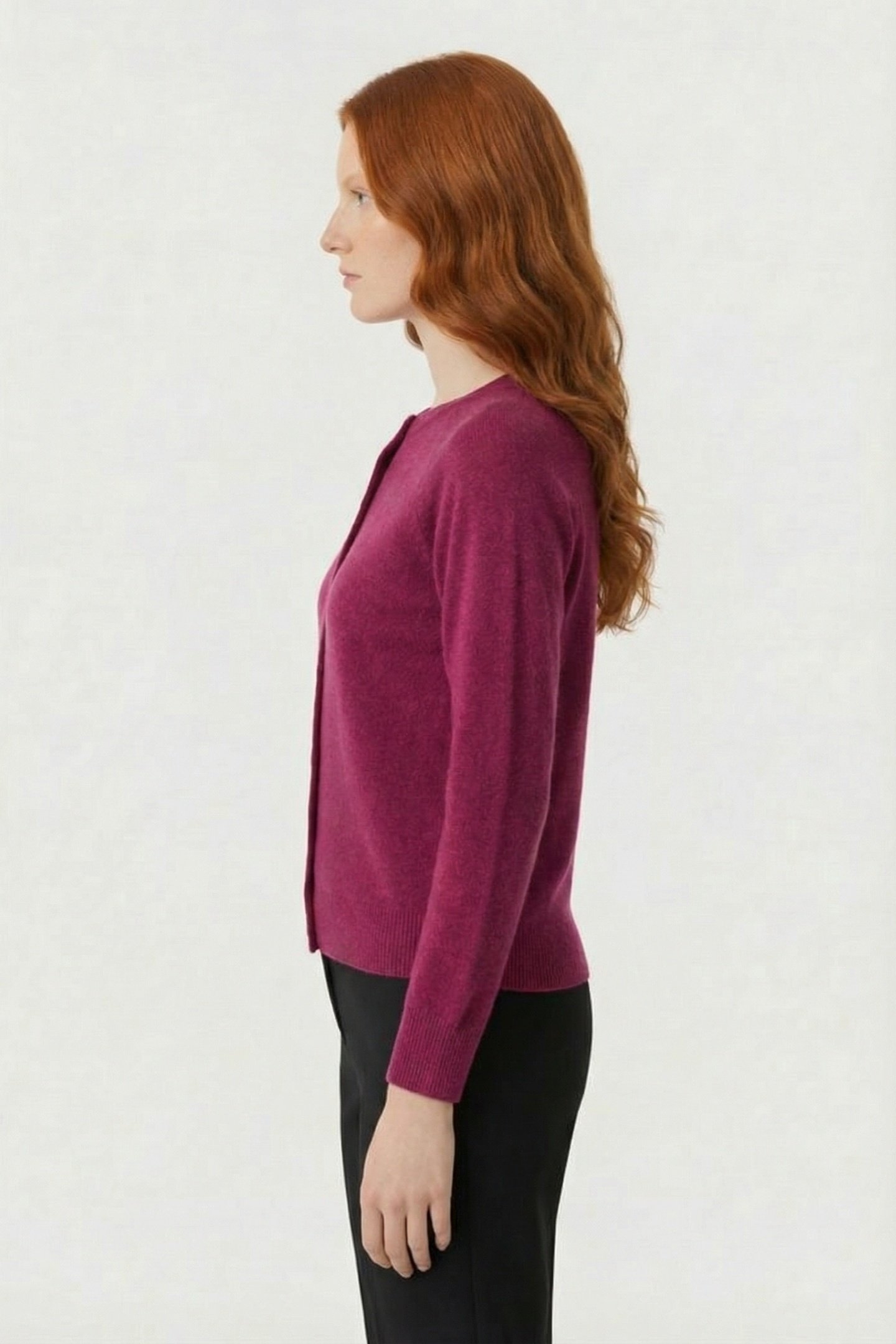LULU CARDI DARK PLUM 3