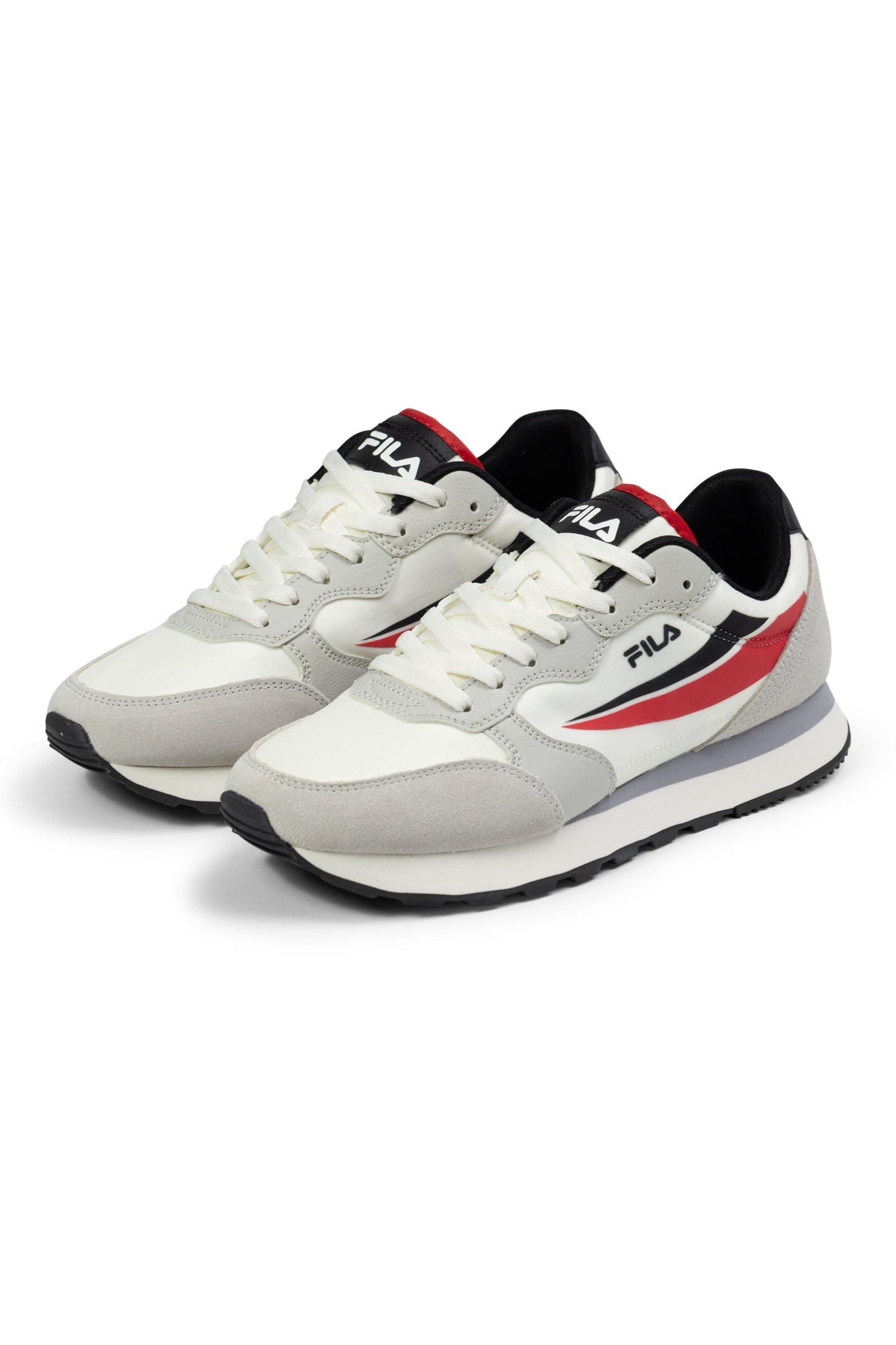 FILA HYPERT MARSHMALLOW-BLACK-FILA RED 1