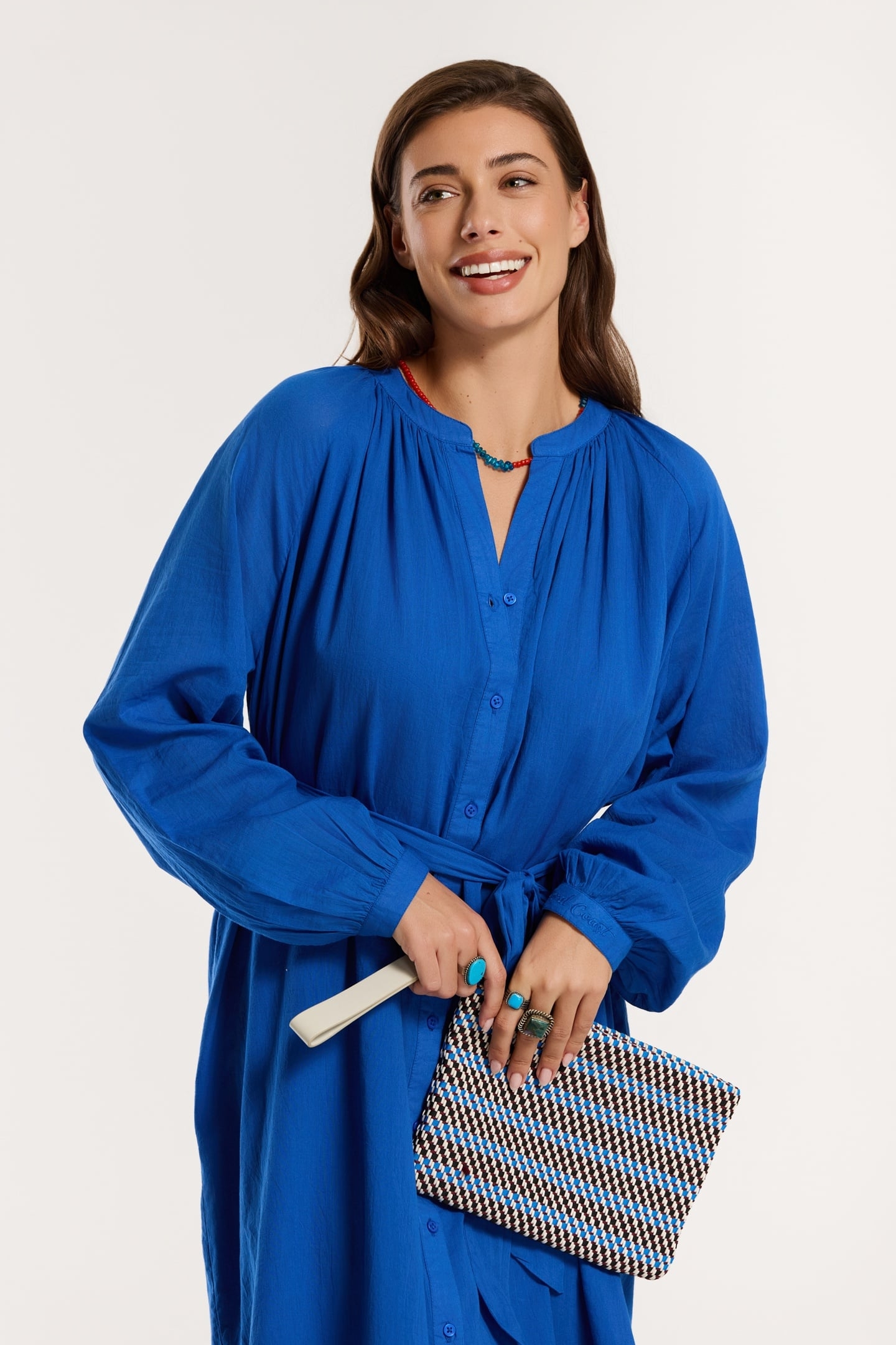 JAMILLA DRESS BLUE DEEP OCEAN 2