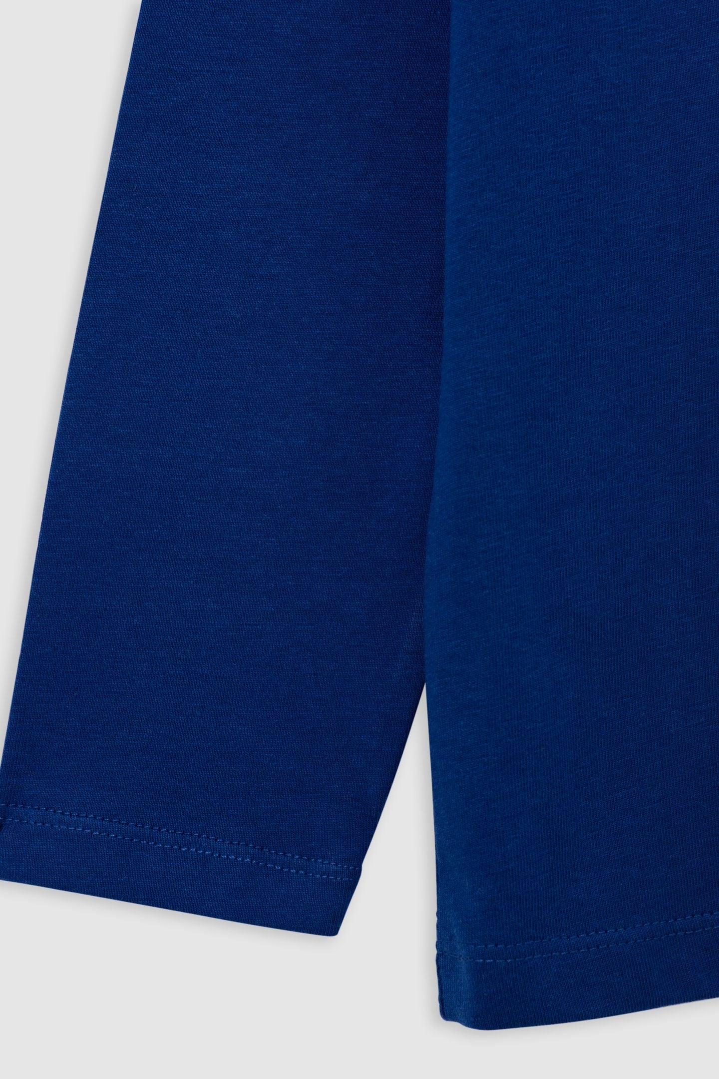 BOY'S BLUE ORGANIC COTTON T-SHIRT, K-COMET LOGO ON BACK 5