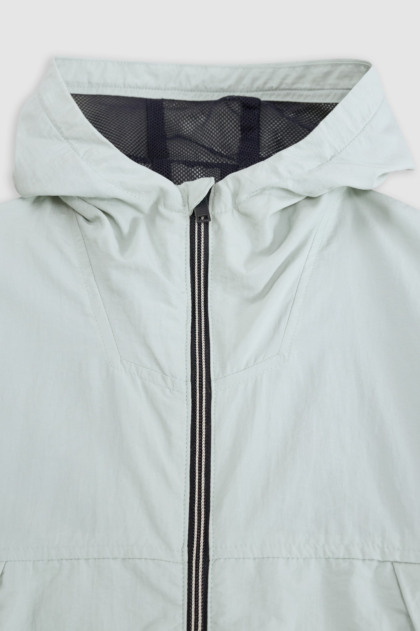 WATER GREEN WINDBREAKER RECYCLED NYLON 4