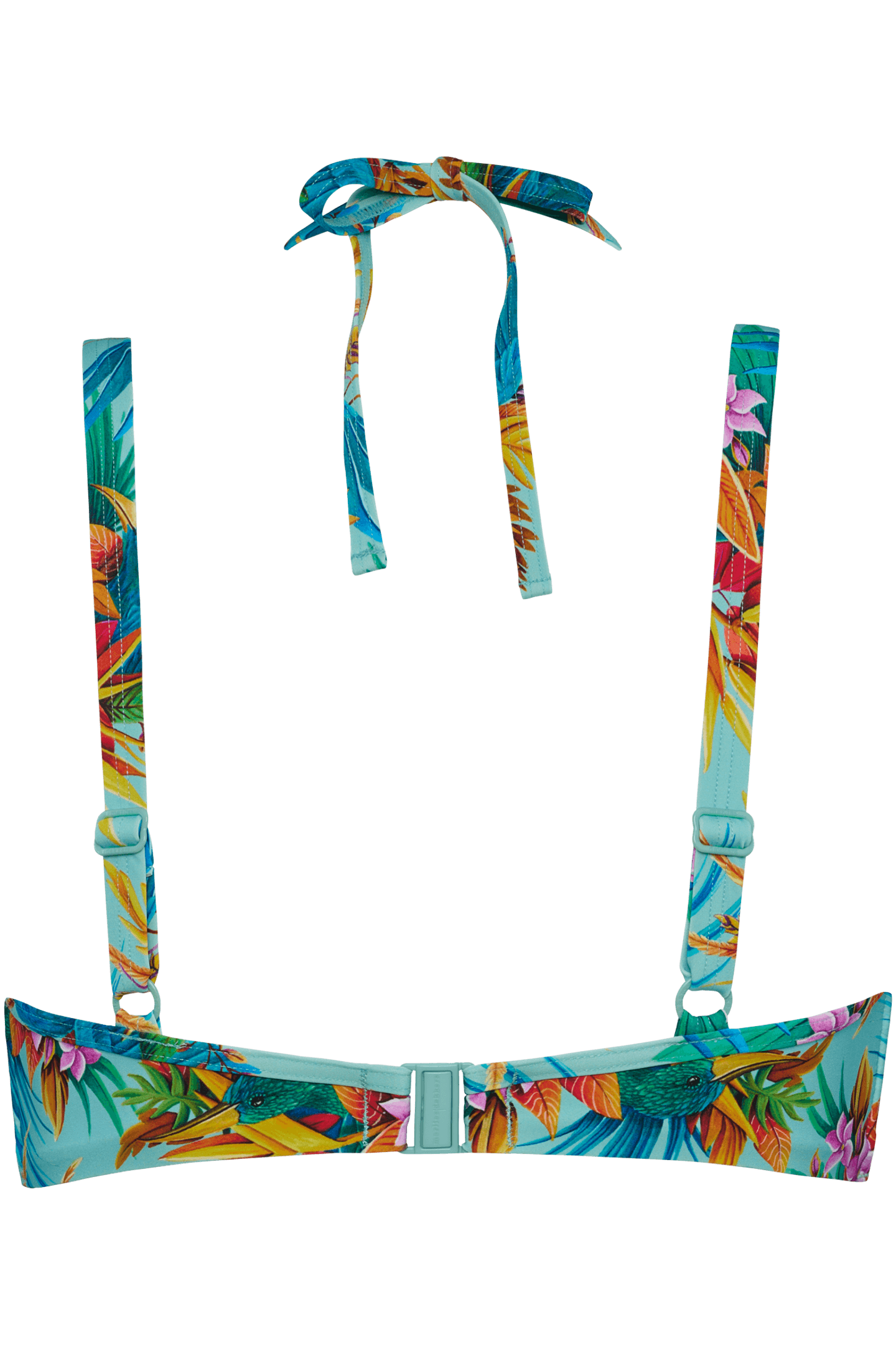 HULA HAKA AQUA SKY PLUNGE BALCONY BIKINI TOP 4