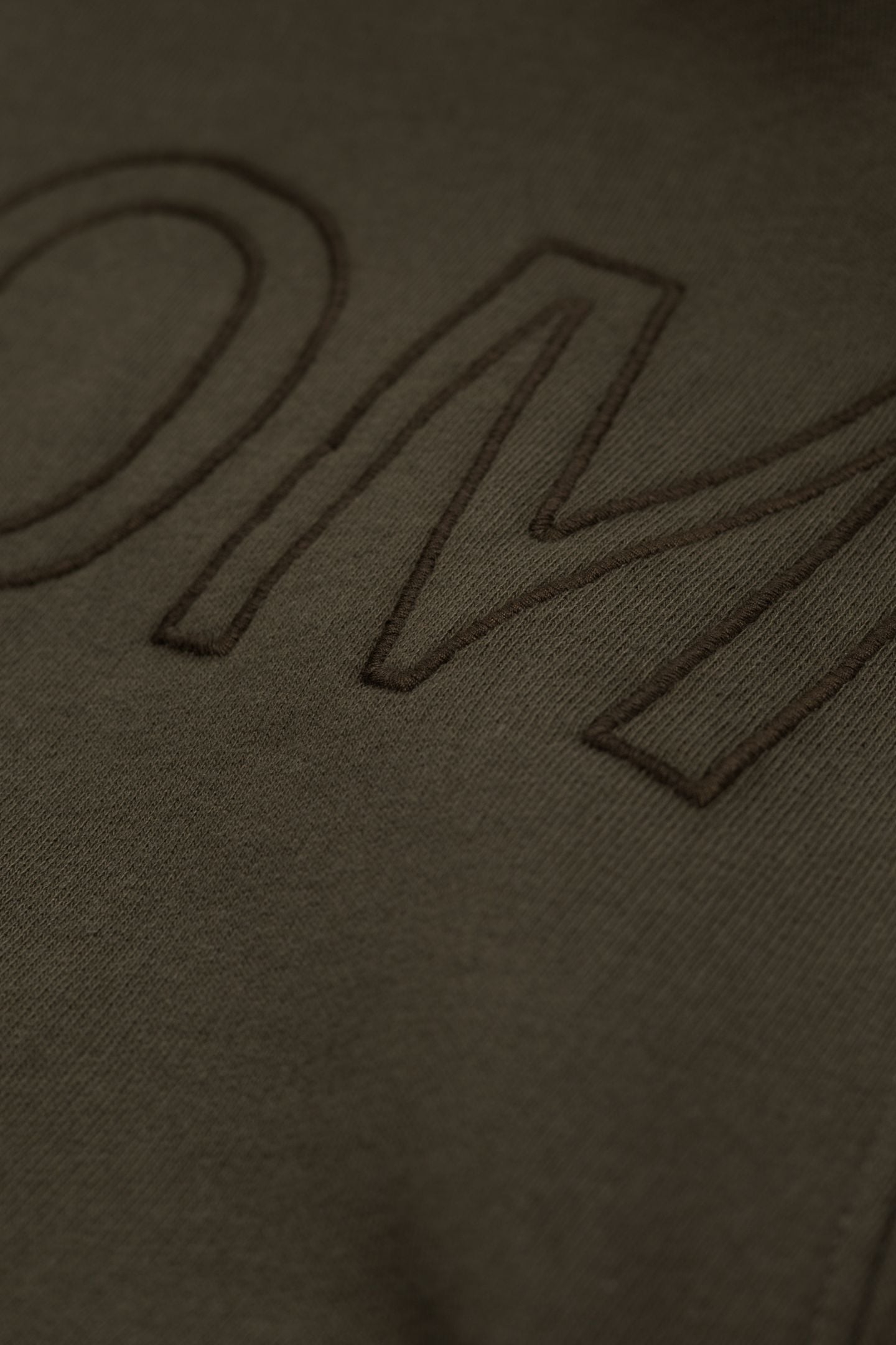 BOY'S KHAKI SWEATSHIRT WITH XL SLOGAN EMBROIDERED ON BACK 7