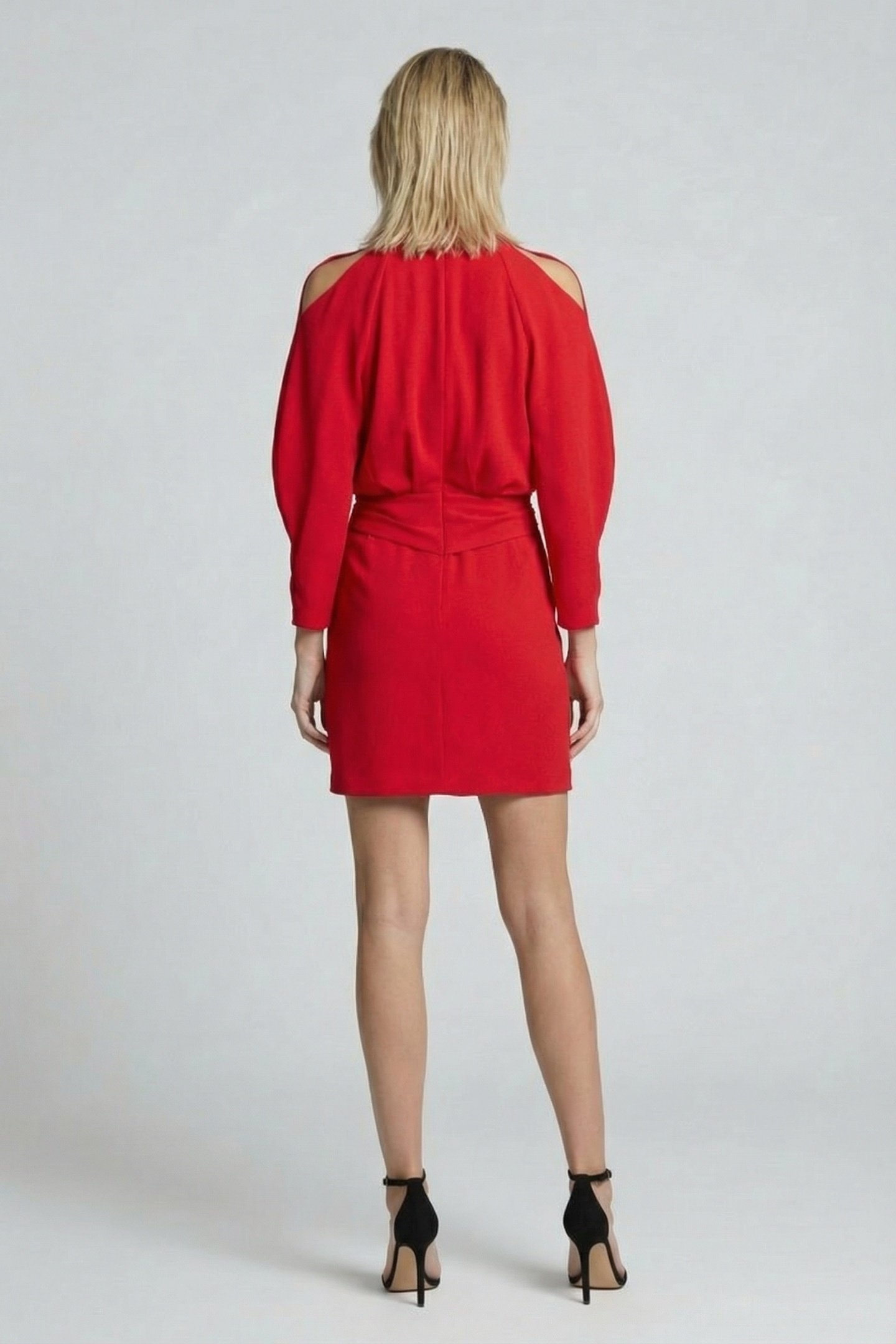 KATIE DRESS CARDINAL RED 2