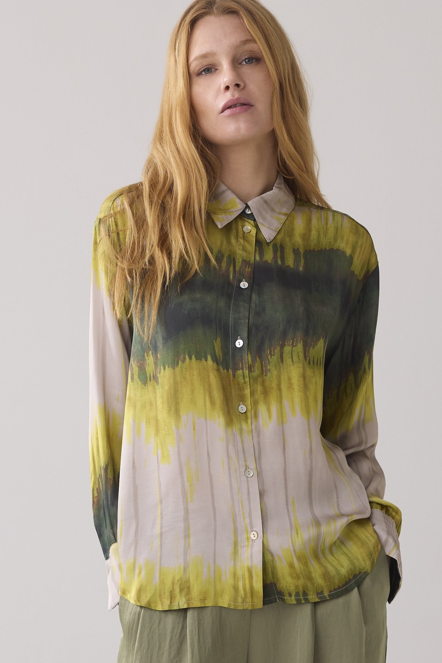 BLOUSE TIE DYE STRIPE MULTICOLOUR 1