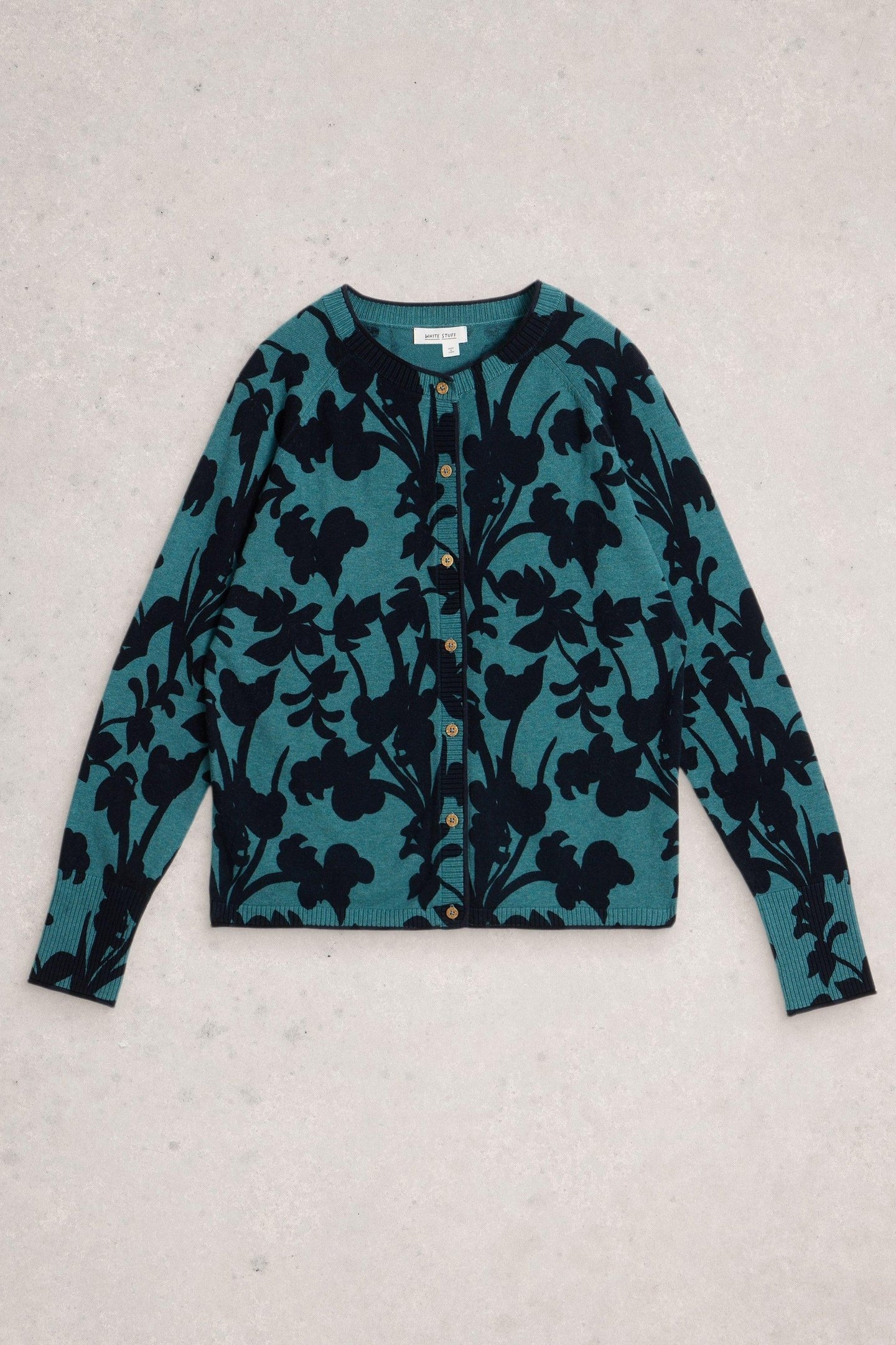 LULU PRINT CARDI BLUE PRINT 3