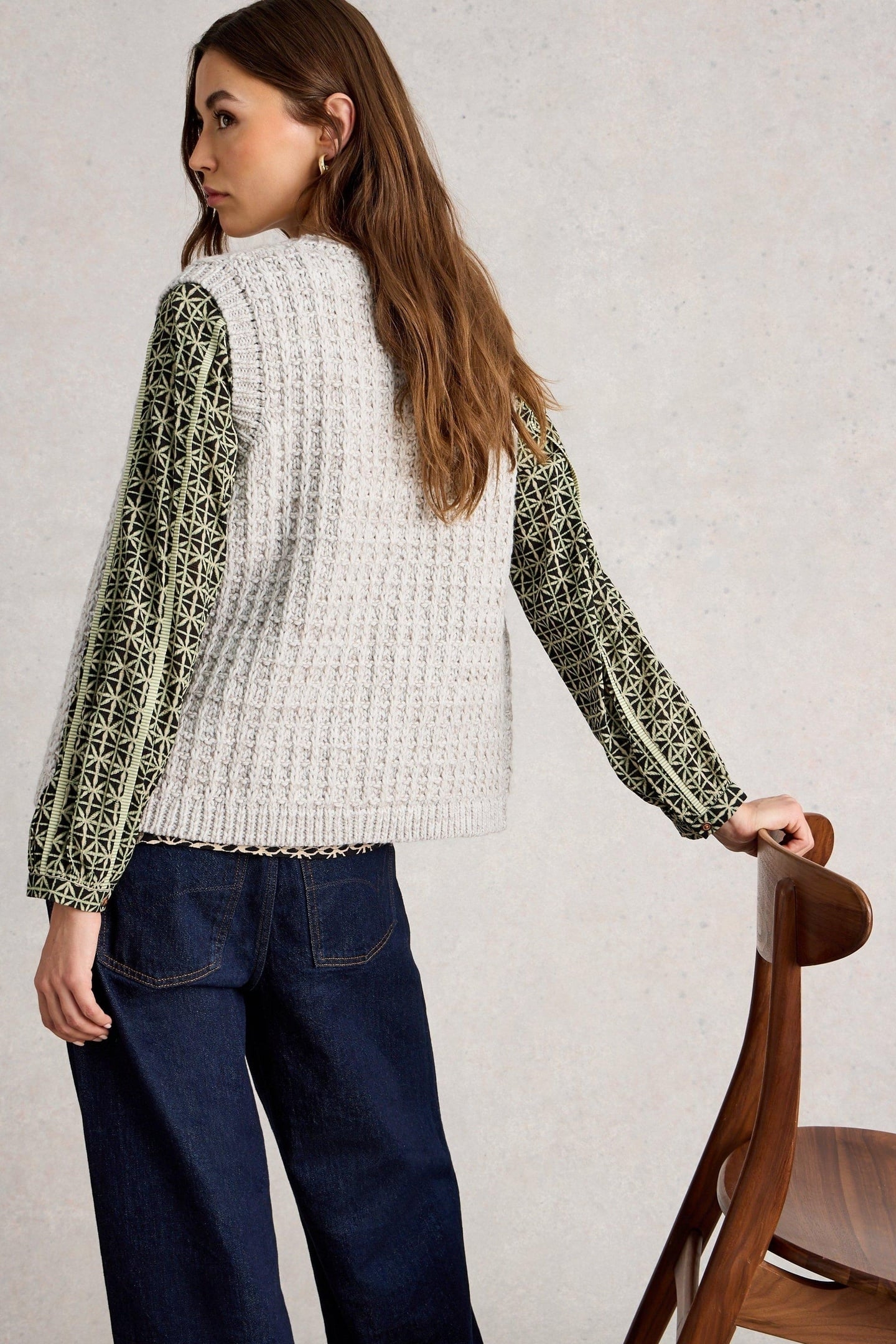 MAXINE BUTTON TANK LIGHT NATURAL 3