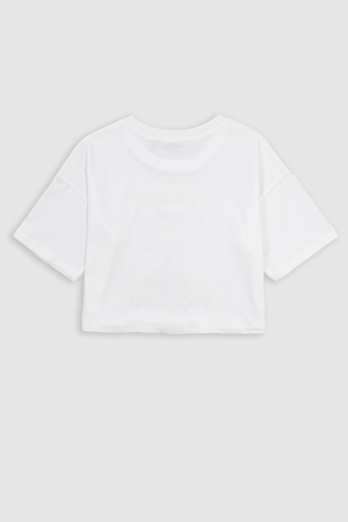 WHITE T-SHIRT ORGANIC COTTON VISUAL BOWL OF PASTA 2